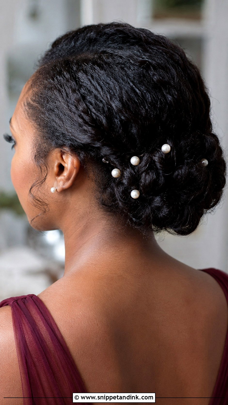 Bridesmaid Hair With Pearl Pins - Snippet and Ink - 30 Bridesmaid Hair Inspo Ideas