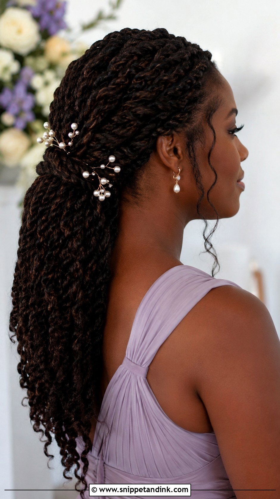 Bridesmaid Hair With Twists - Snippet and Ink - 35 Bridesmaid Hair Ideas