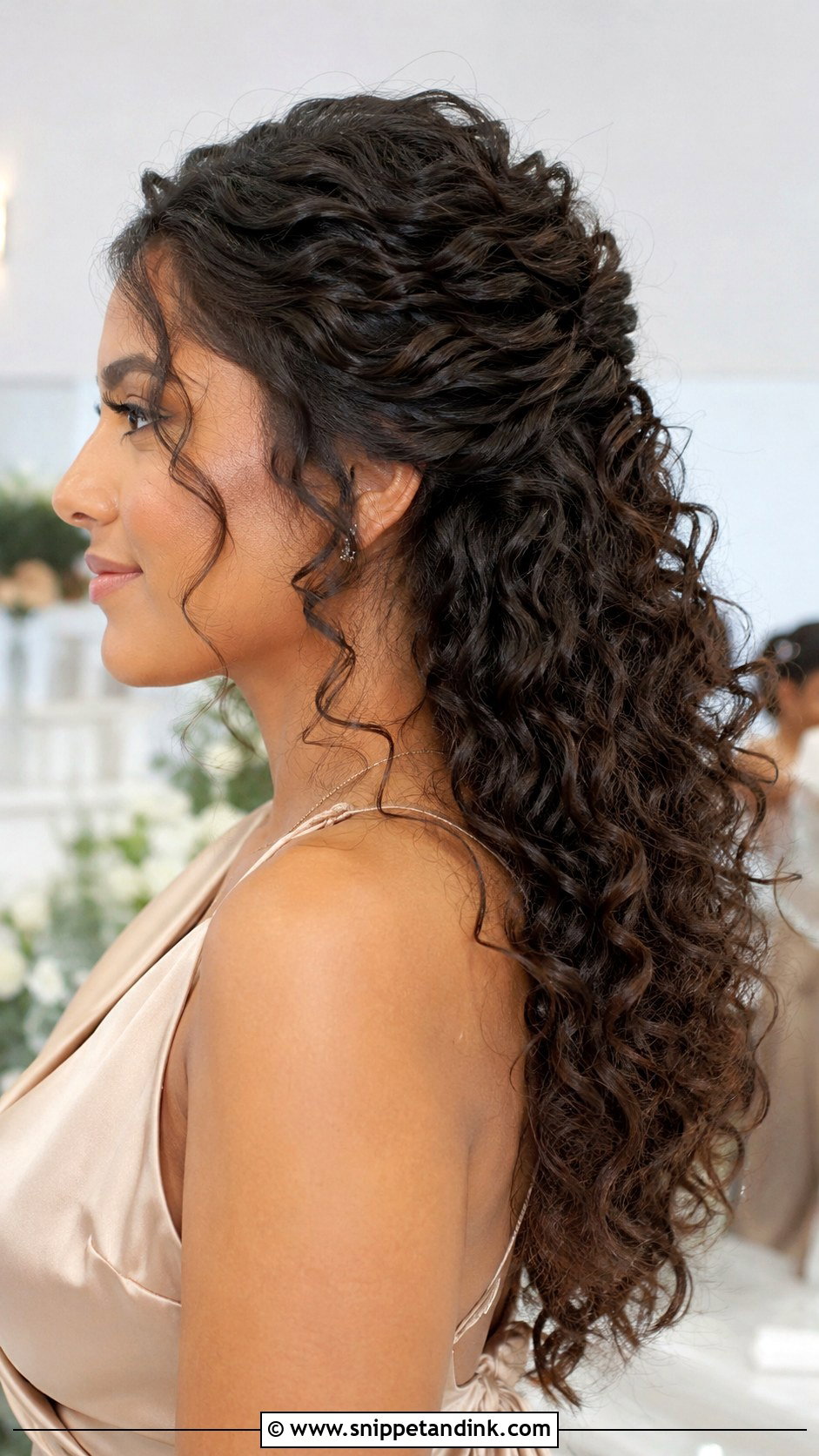 Bridesmaid Hairstyle For Curly Hair - Snippet and Ink - 30 Hairstyle for Bridesmaid Ideas
