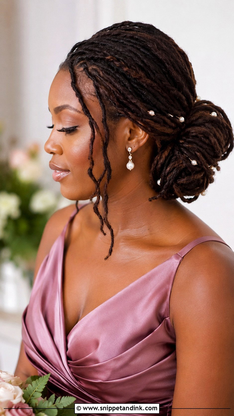 Bridesmaid Hairstyle For Locs - Snippet and Ink - 30 Hairstyle for Bridesmaid Ideas