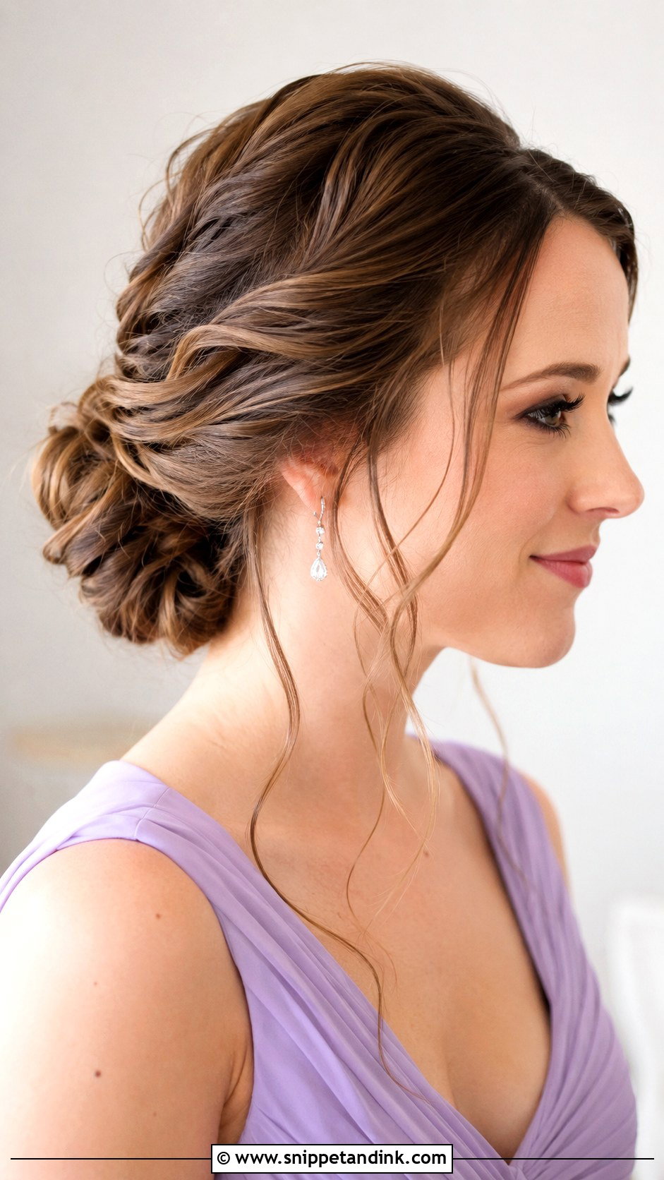 Bridesmaid High Bun - Snippet and Ink - 20 Wedding Bridesmaid Hairdo Ideas