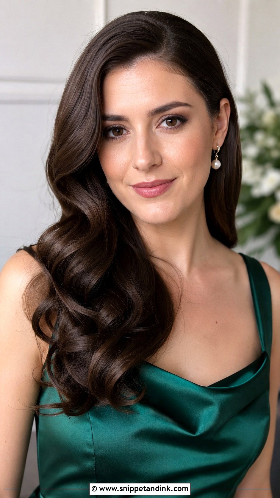 Bridesmaid Hollywood Waves Hair Down - Snippet and Ink - 20 Bridesmaid Hairstyles Hair Down
