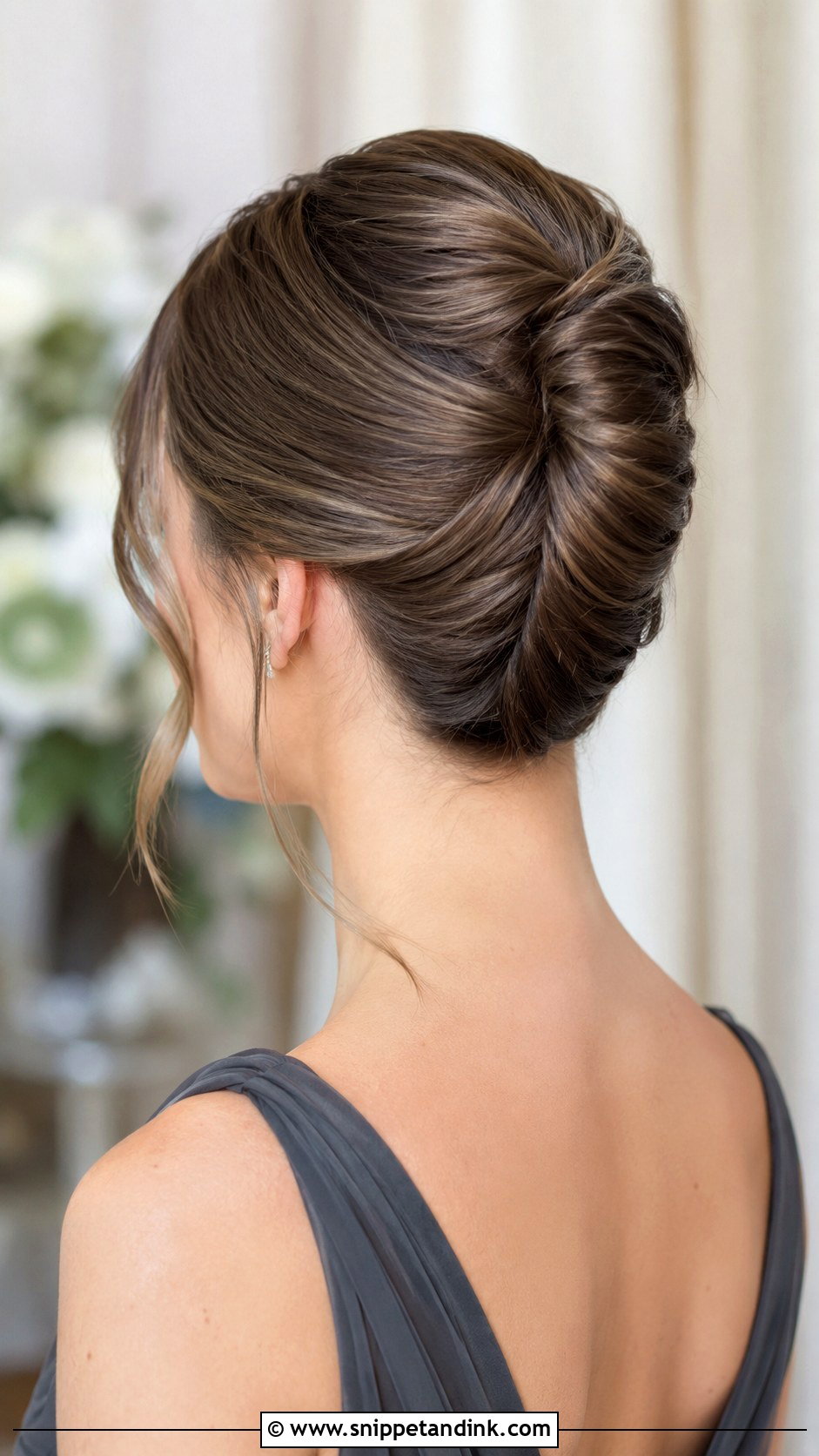 Bridesmaid Long French Twist - Snippet and Ink - 20 Bridesmaid Long Hairstyles