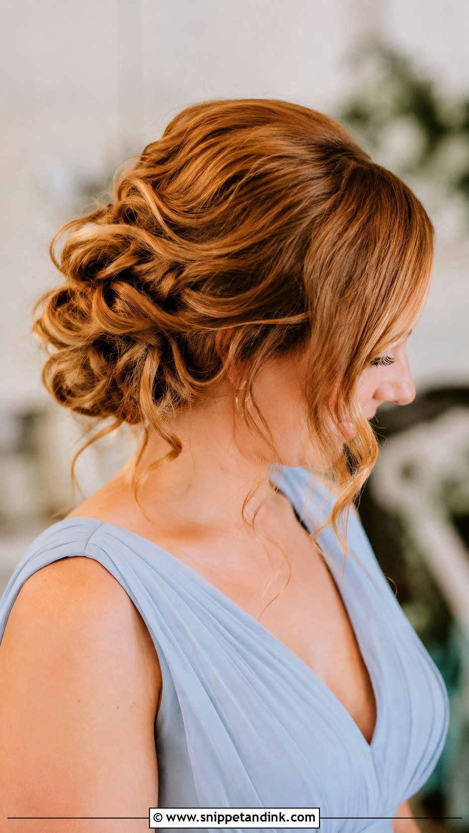 Bridesmaid Loose Updo - Snippet and Ink - 20 Wedding Bridesmaid Hairstyles Updo