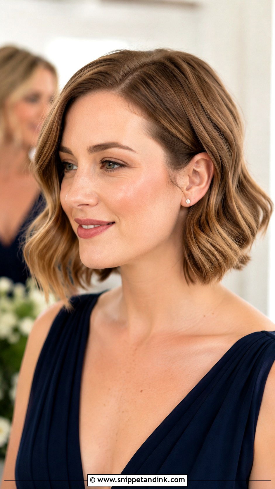 Bridesmaid Loose Waves For Short Hair - Snippet and Ink - 20 Bridesmaid Hairstyles Down Loose Waves