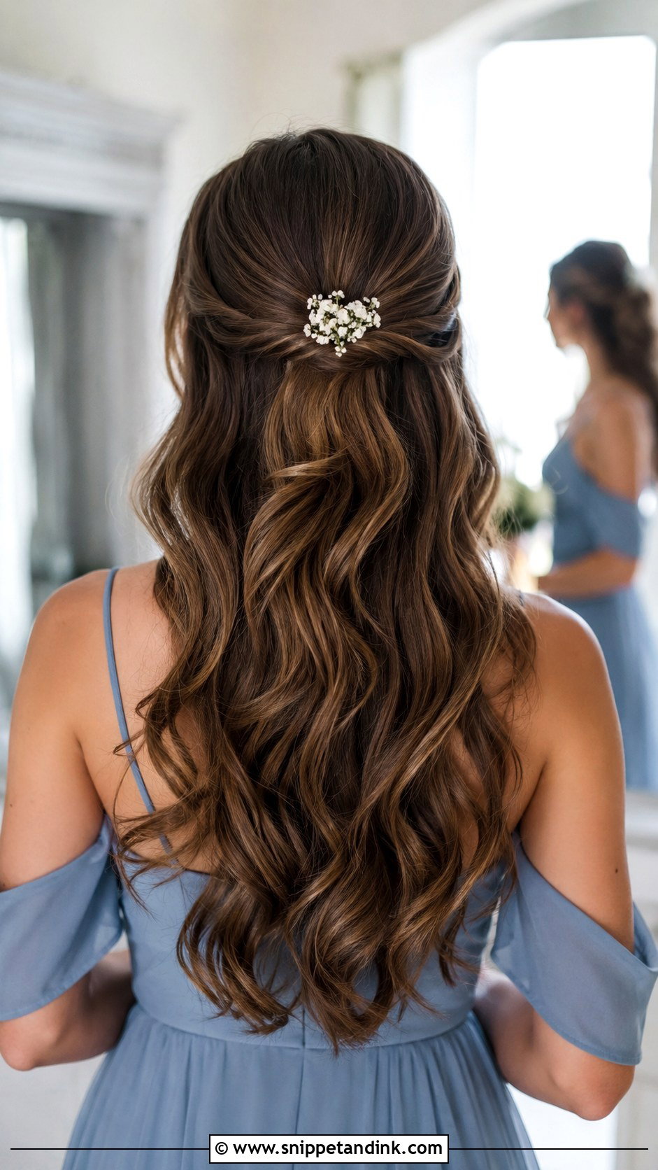 Bridesmaid Loose Waves With Long Layers - Snippet and Ink - 20 Bridesmaid Hairstyles Down Loose Waves