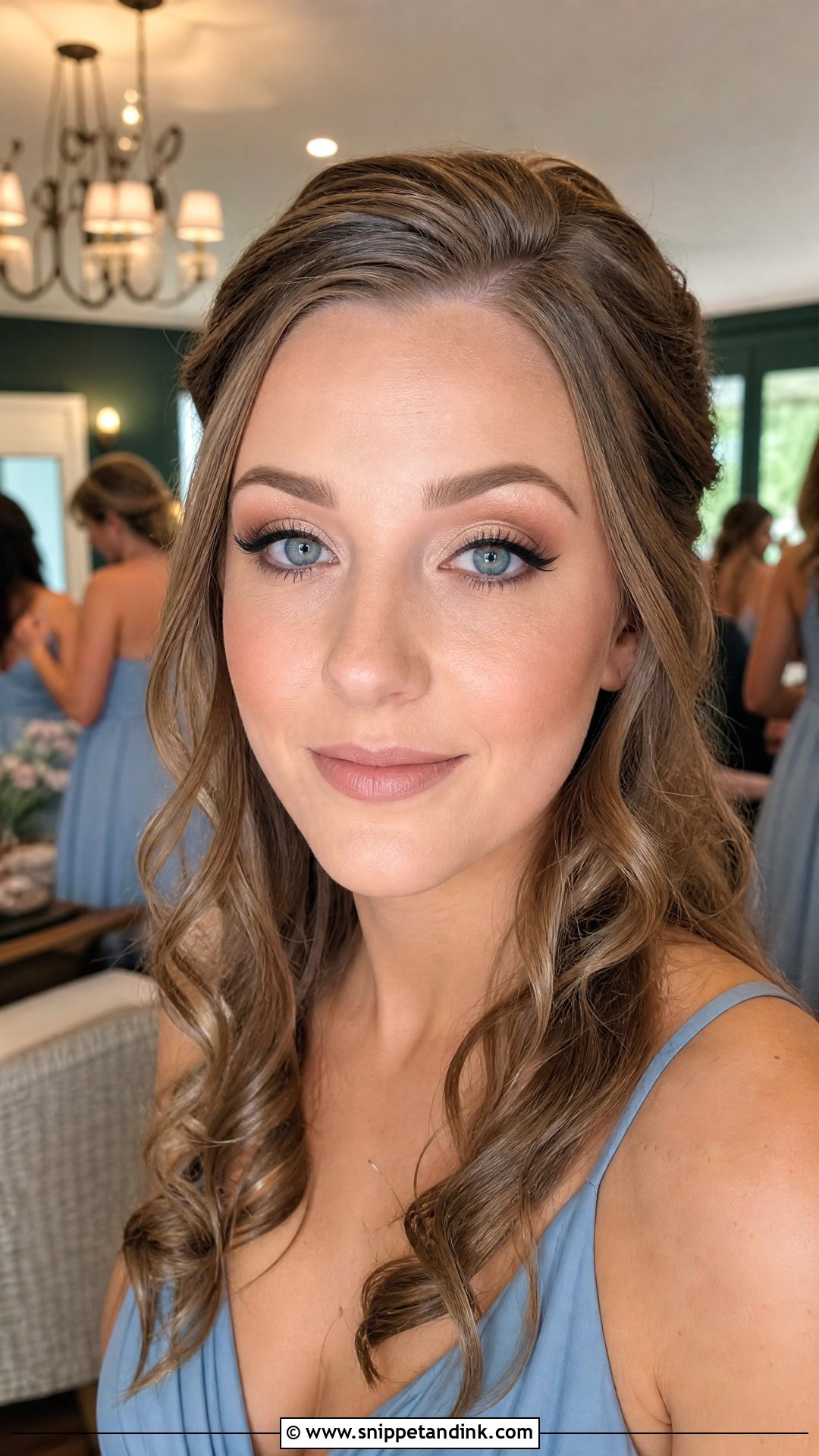 Bridesmaid Makeup For Blue Eyes - Snippet and Ink - 20 Soft Glam Wedding Makeup for Blue Eyes