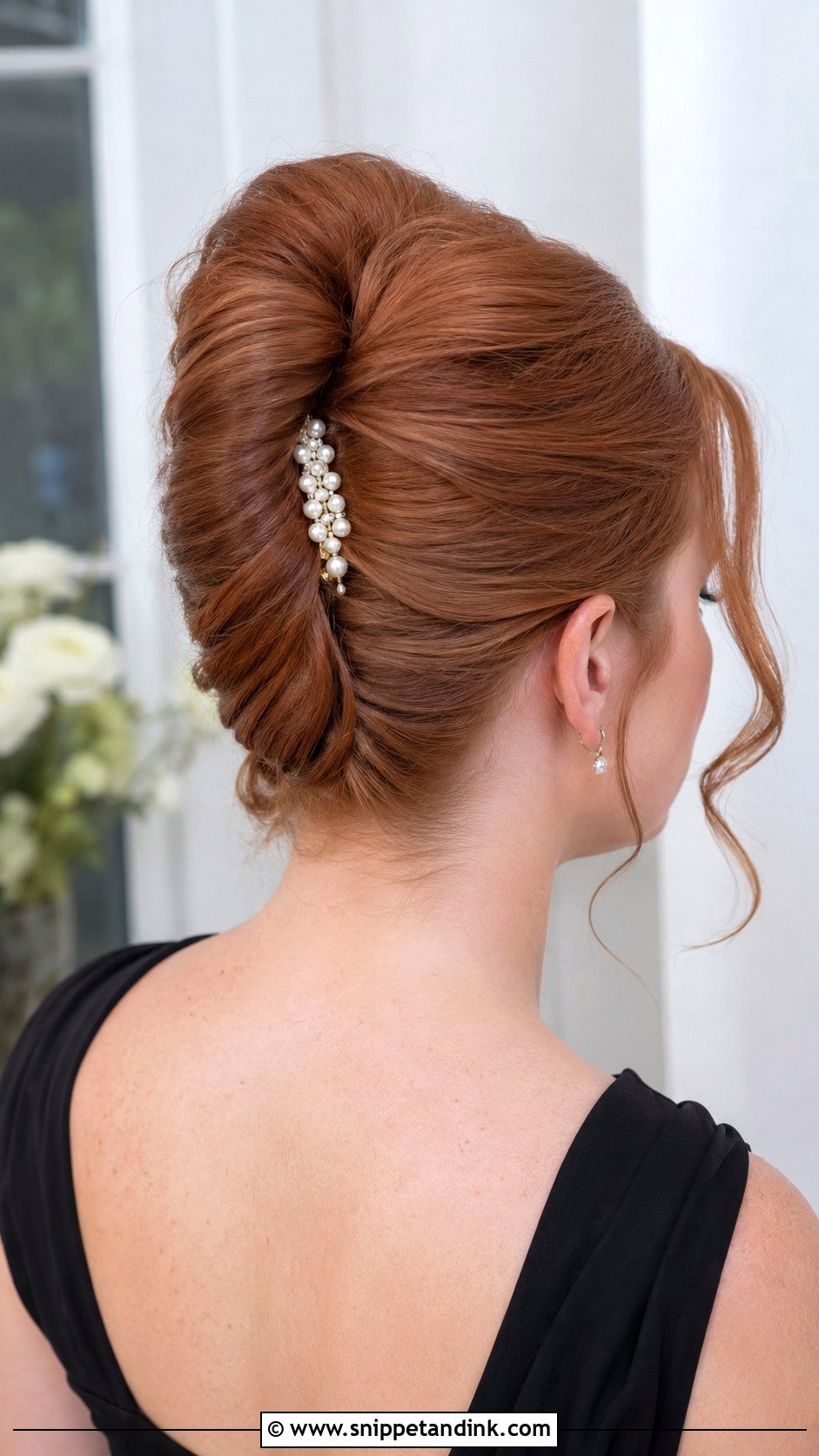 Bridesmaid Medium French Twist - Snippet and Ink - 20 Bridesmaid Medium Hairstyles