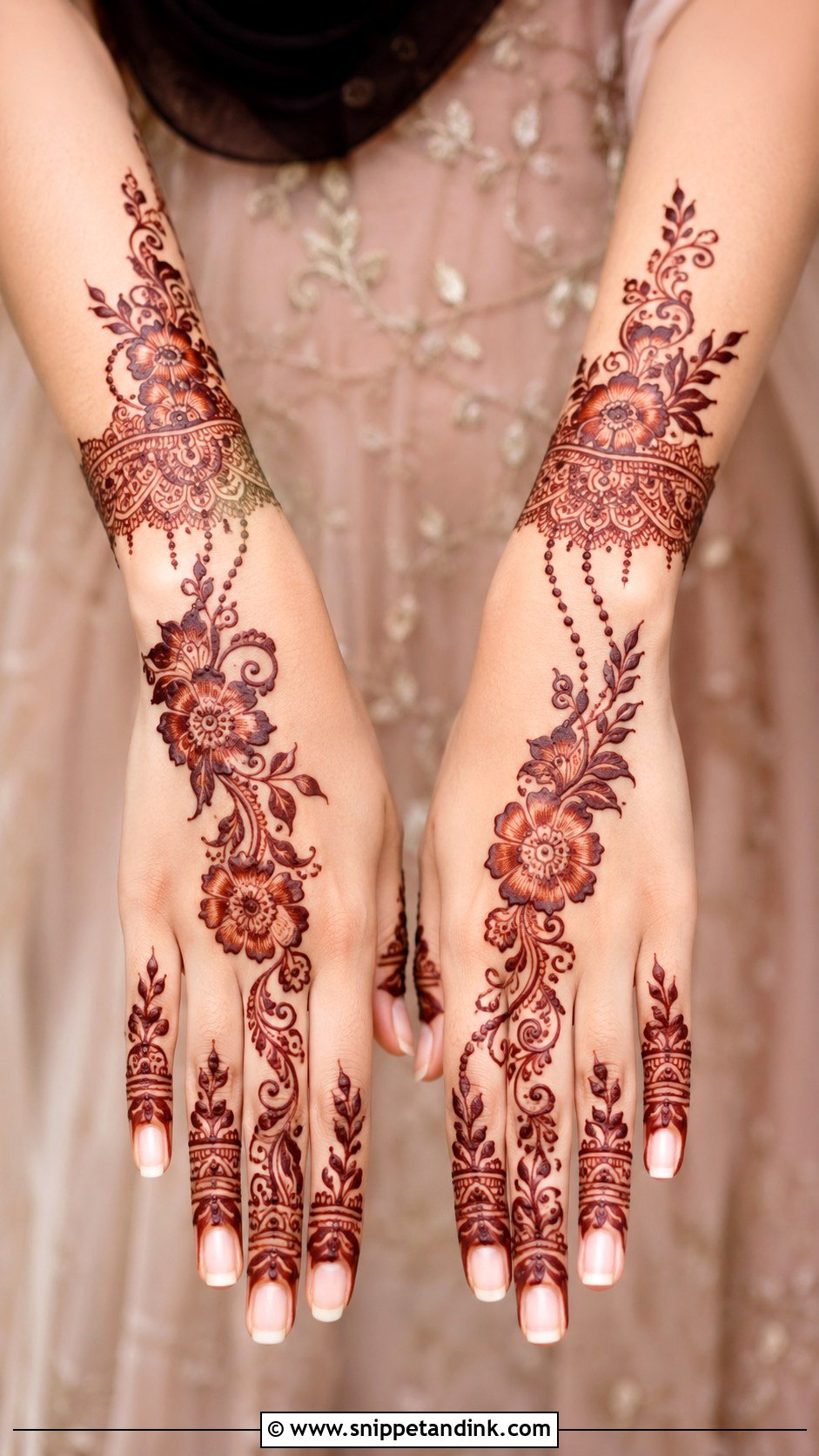 Bridesmaid Mehndi Design 2018 - Snippet and Ink - 35 Mehndi Designs 2018