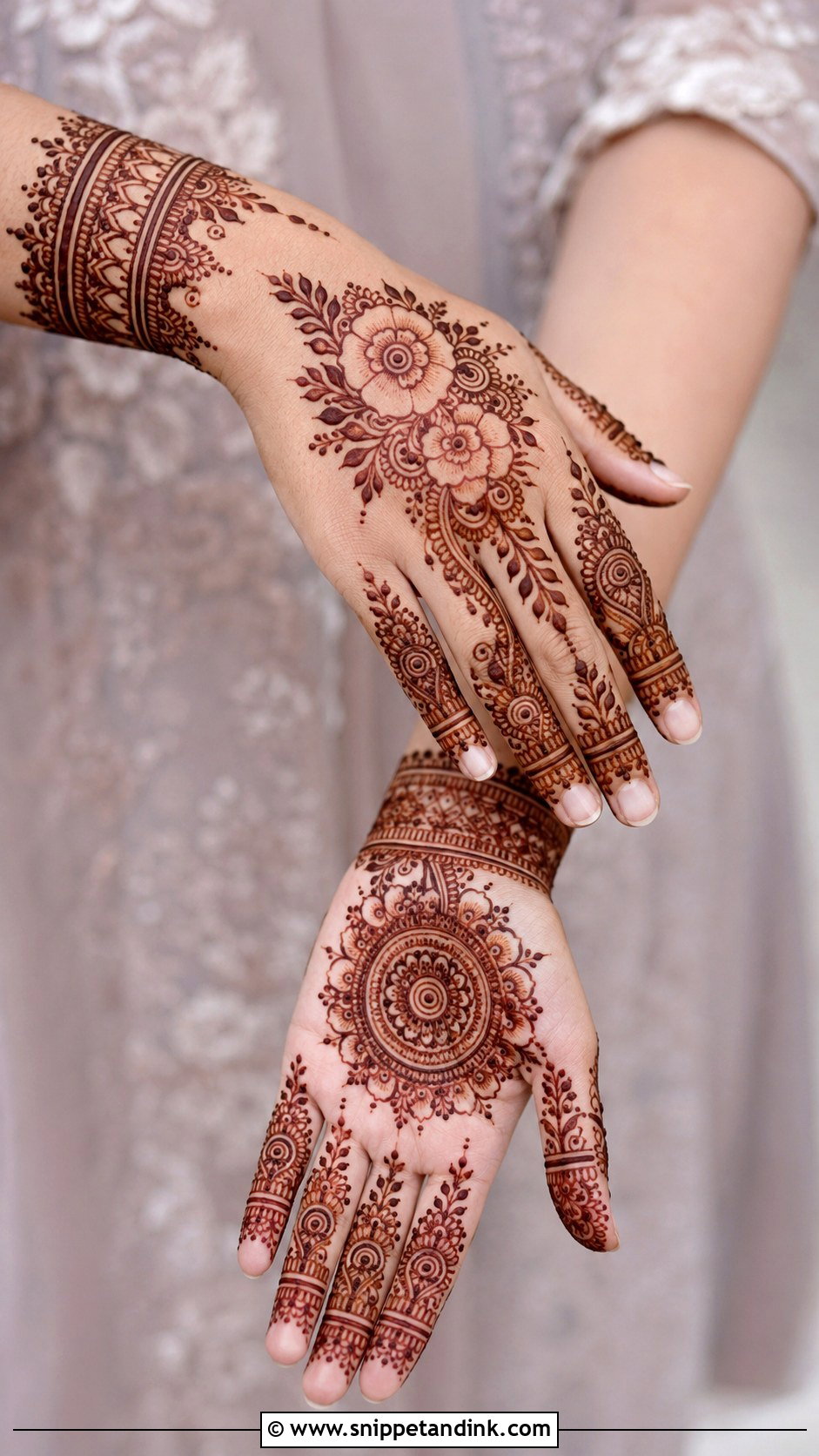 Bridesmaid Mehndi Design - Snippet and Ink - 35 Mehndi Designs 2025