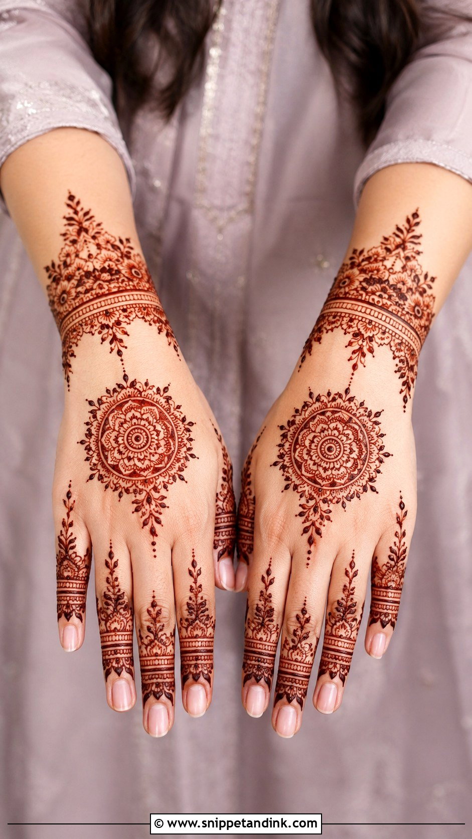 Bridesmaid Mehndi Design - Snippet and Ink - 35 Beautiful Mehndi Design Ideas