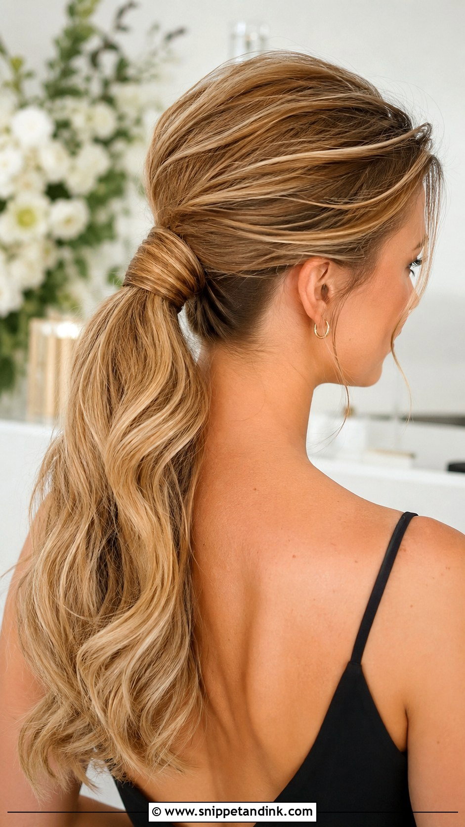 Bridesmaid Ponytail Updo - Snippet and Ink - 20 Bridesmaid Hairstyles Up
