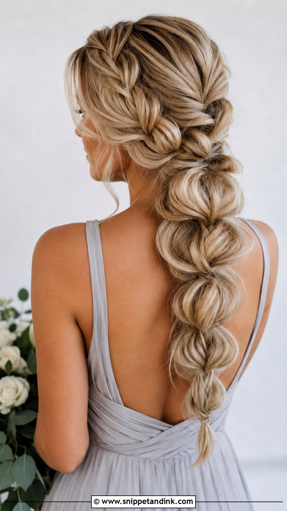 Bridesmaid Pull Through Braid - Snippet and Ink - 25 Bridesmaid Braid Hairstyles