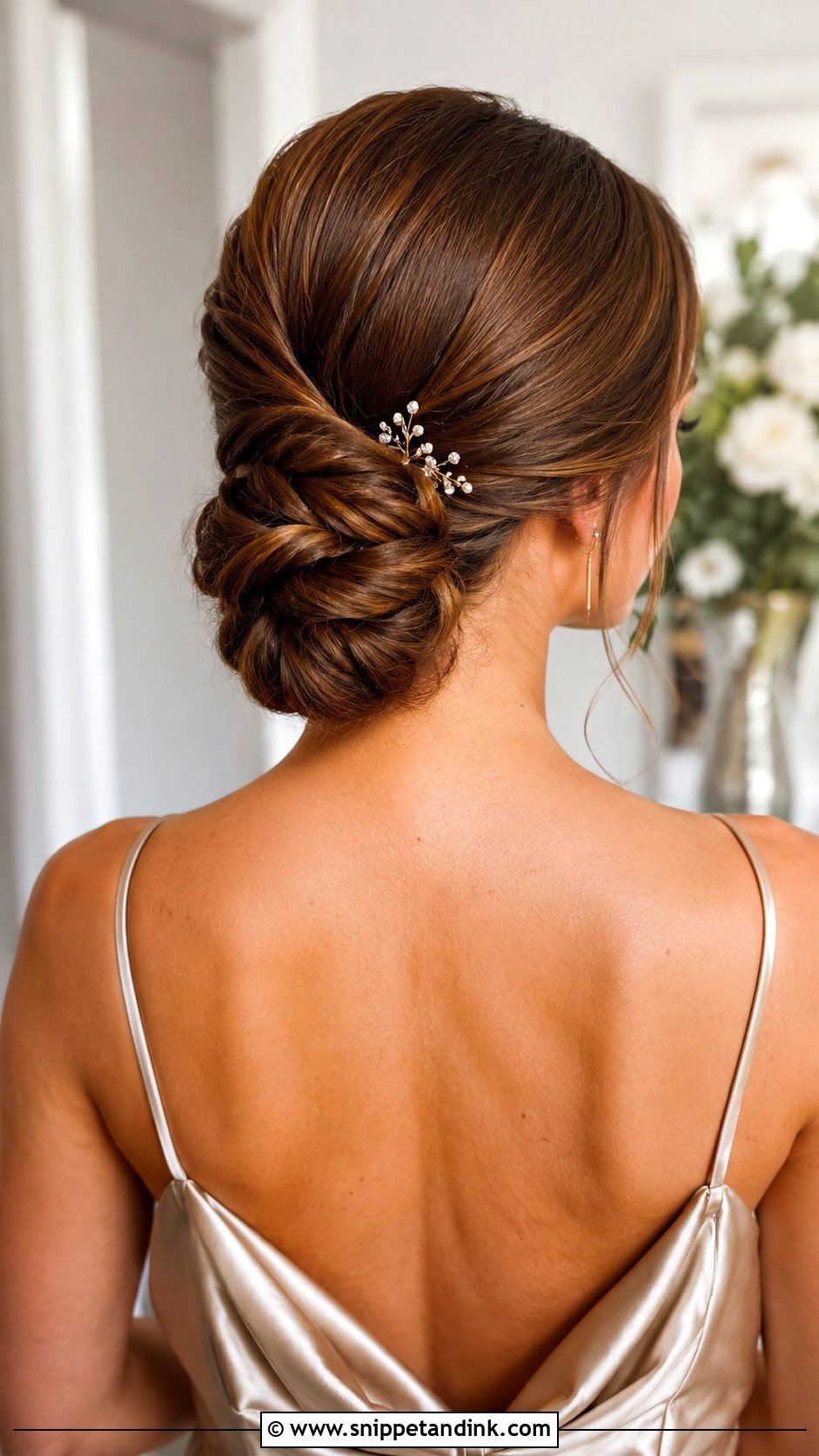 Bridesmaid Rope Braid Updo - Snippet and Ink - 25 Bridesmaid Hair Up Ideas