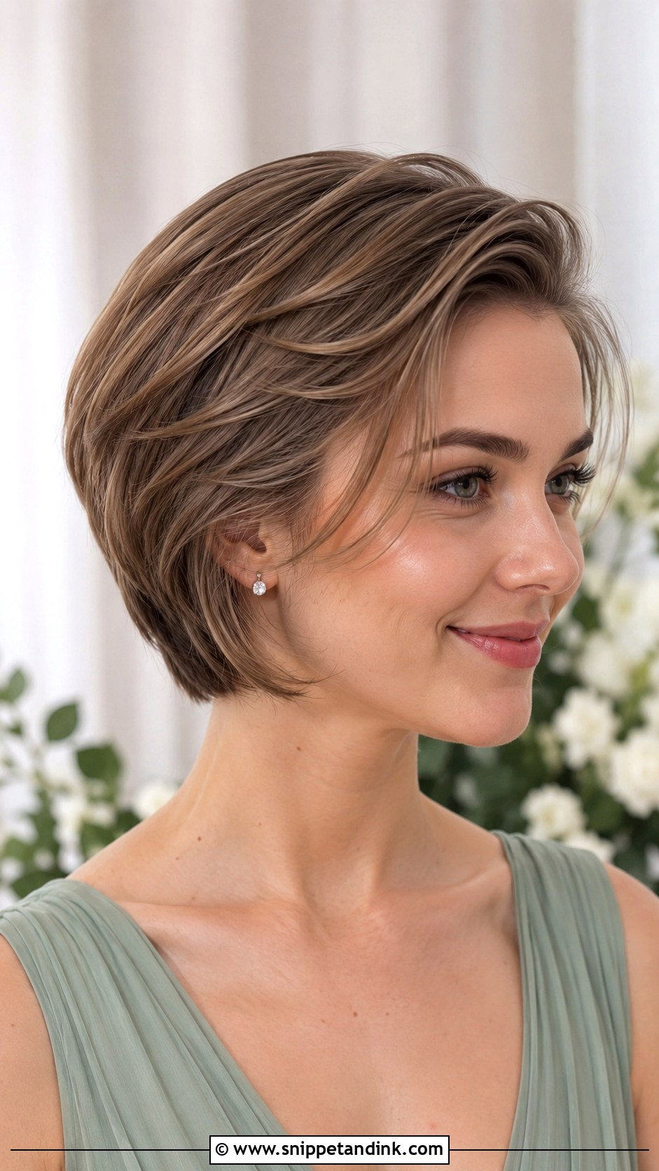 Bridesmaid Short Hair Blowout - Snippet and Ink - 20 Bridesmaid Blowout Hairstyles