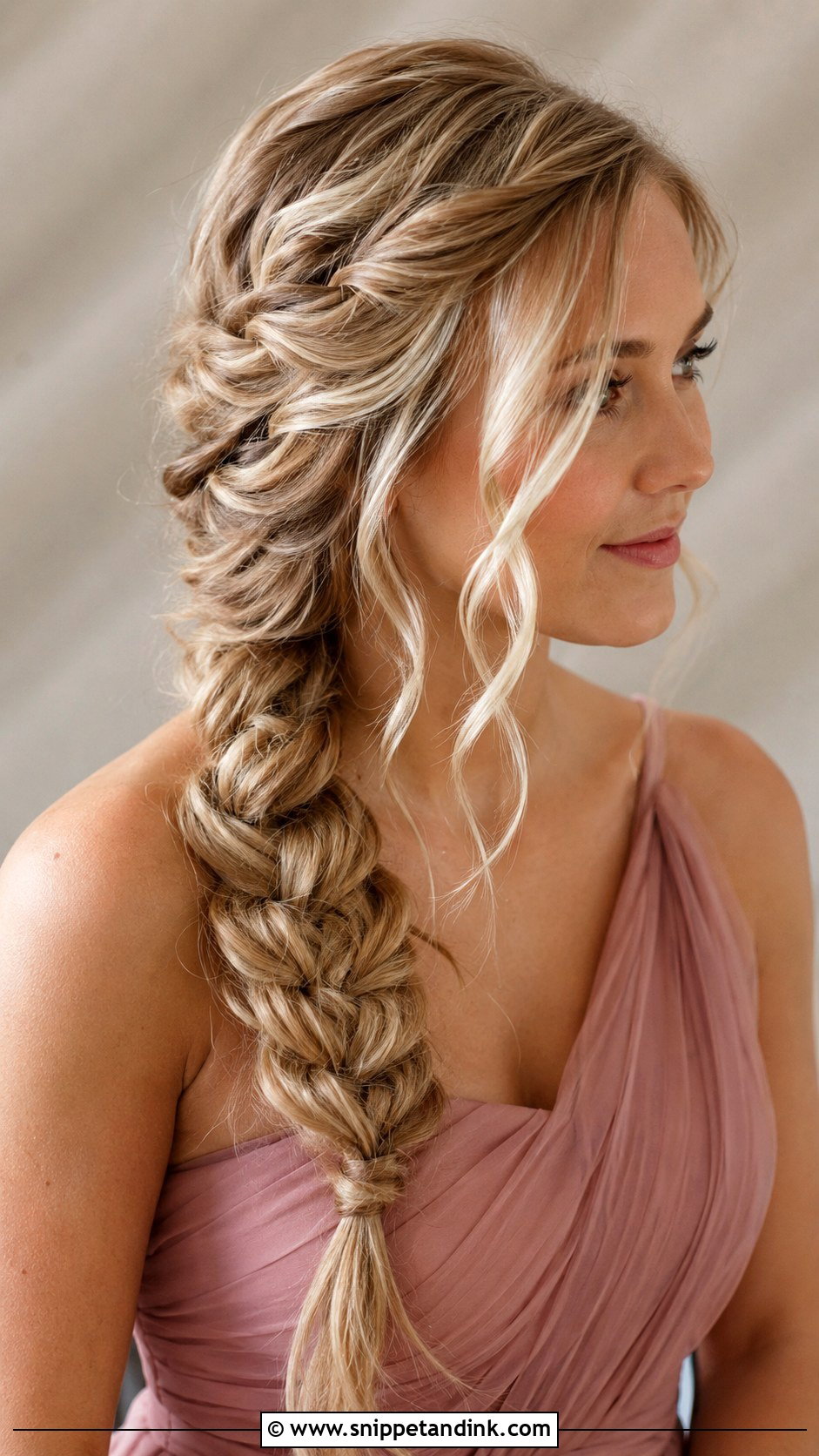 Bridesmaid Side Braid Tutorial - Snippet and Ink - 20 Bridesmaid Hairstyles Tutorial