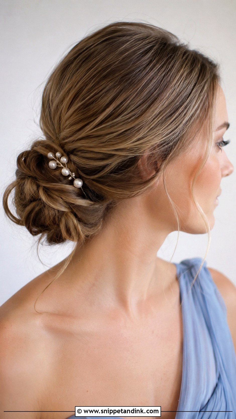 Bridesmaid Side Bun - Snippet and Ink - 20 Bridesmaid Side Hairstyles