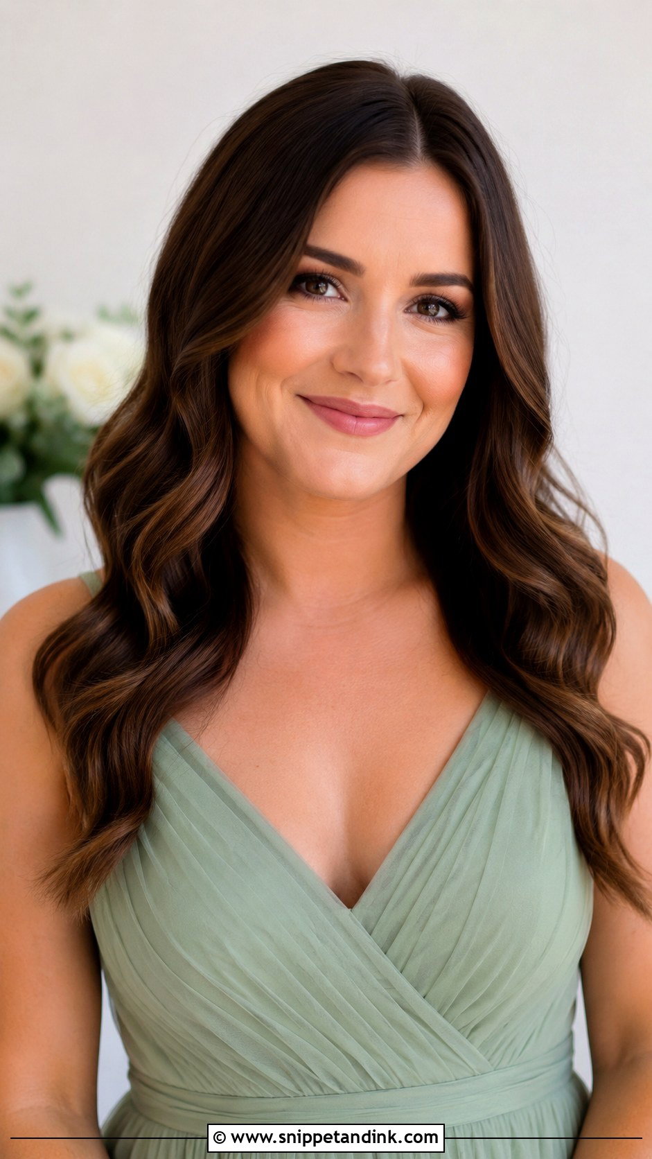 Bridesmaid Soft Waves Down - Snippet and Ink - 30 Bridesmaid Hairstyles Down