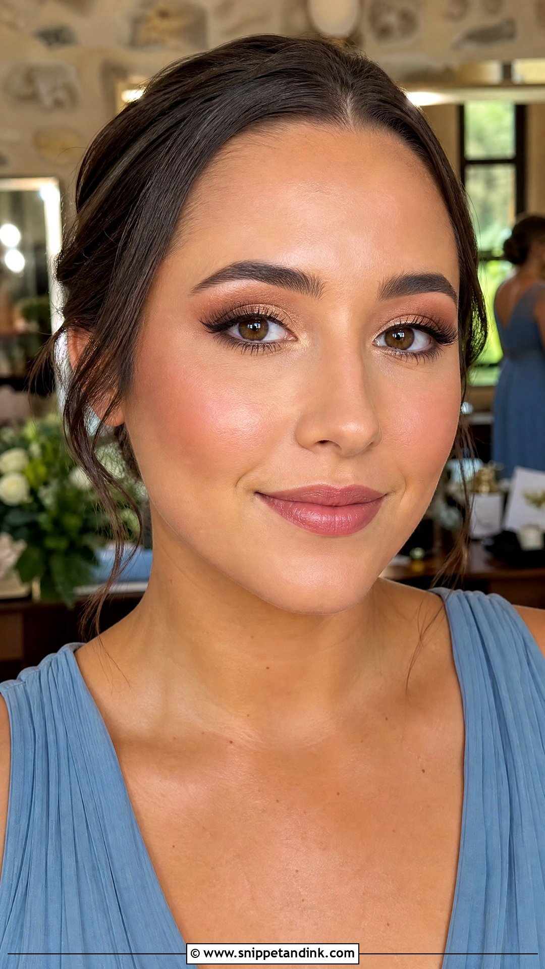Bridesmaid Summer Wedding Makeup for Brown Eyes - Snippet and Ink - 20 Summer Wedding Makeup for Brown Eyes
