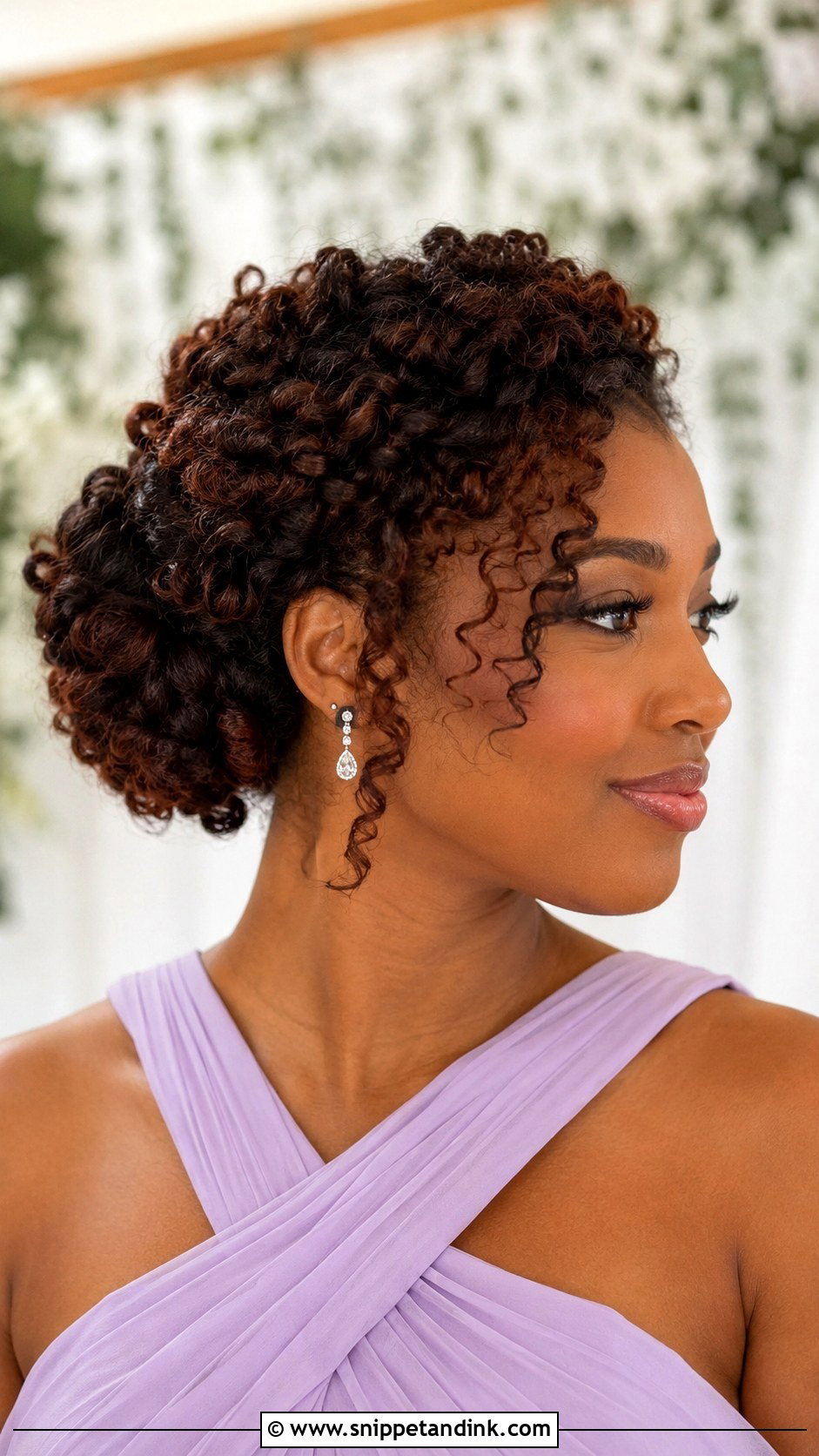 Bridesmaid Twist Out Updo - Snippet and Ink - 25 Bridesmaid Hairstyles Black Women