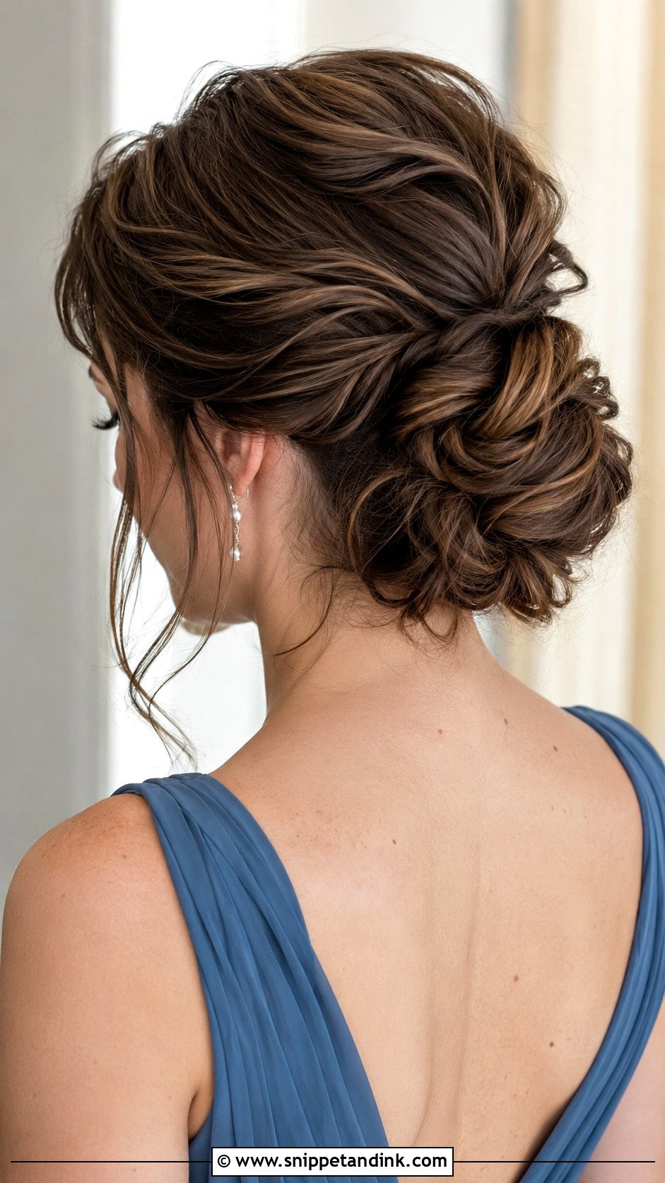 Bridesmaid Twist Updo - Snippet and Ink - 30 Bridesmaid Hair Inspo Ideas