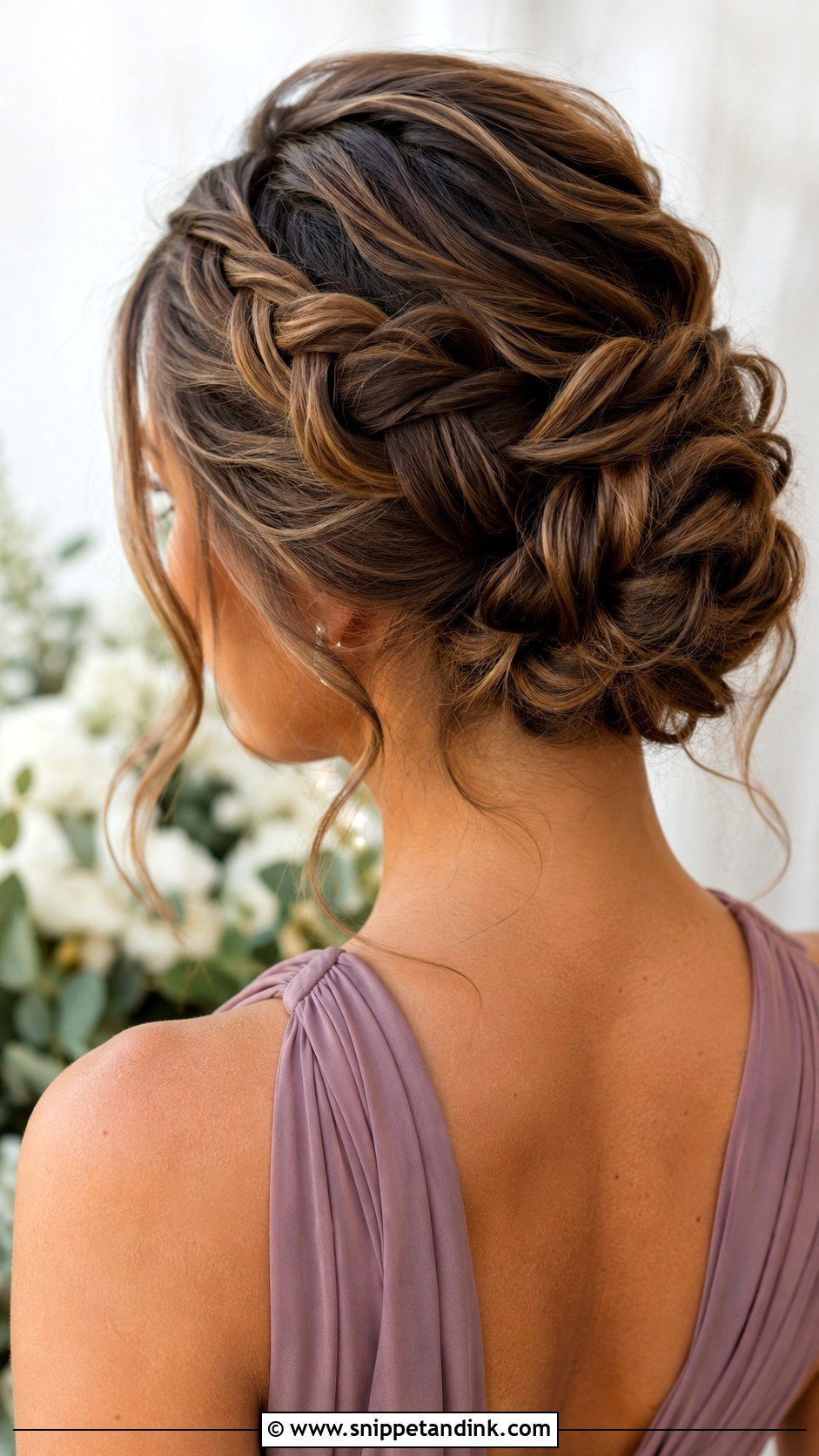 Bridesmaid Twisted Updo - Snippet and Ink - 20 Wedding Bridesmaid Hairdo Ideas