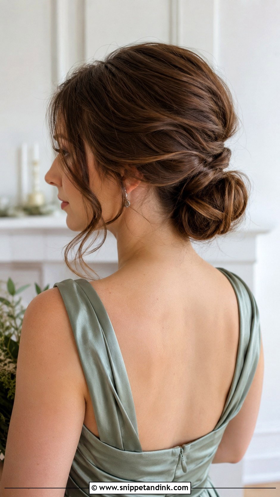 Bridesmaid Twisted Updo - Snippet and Ink - 35 Bridesmaid Hair Updo Ideas