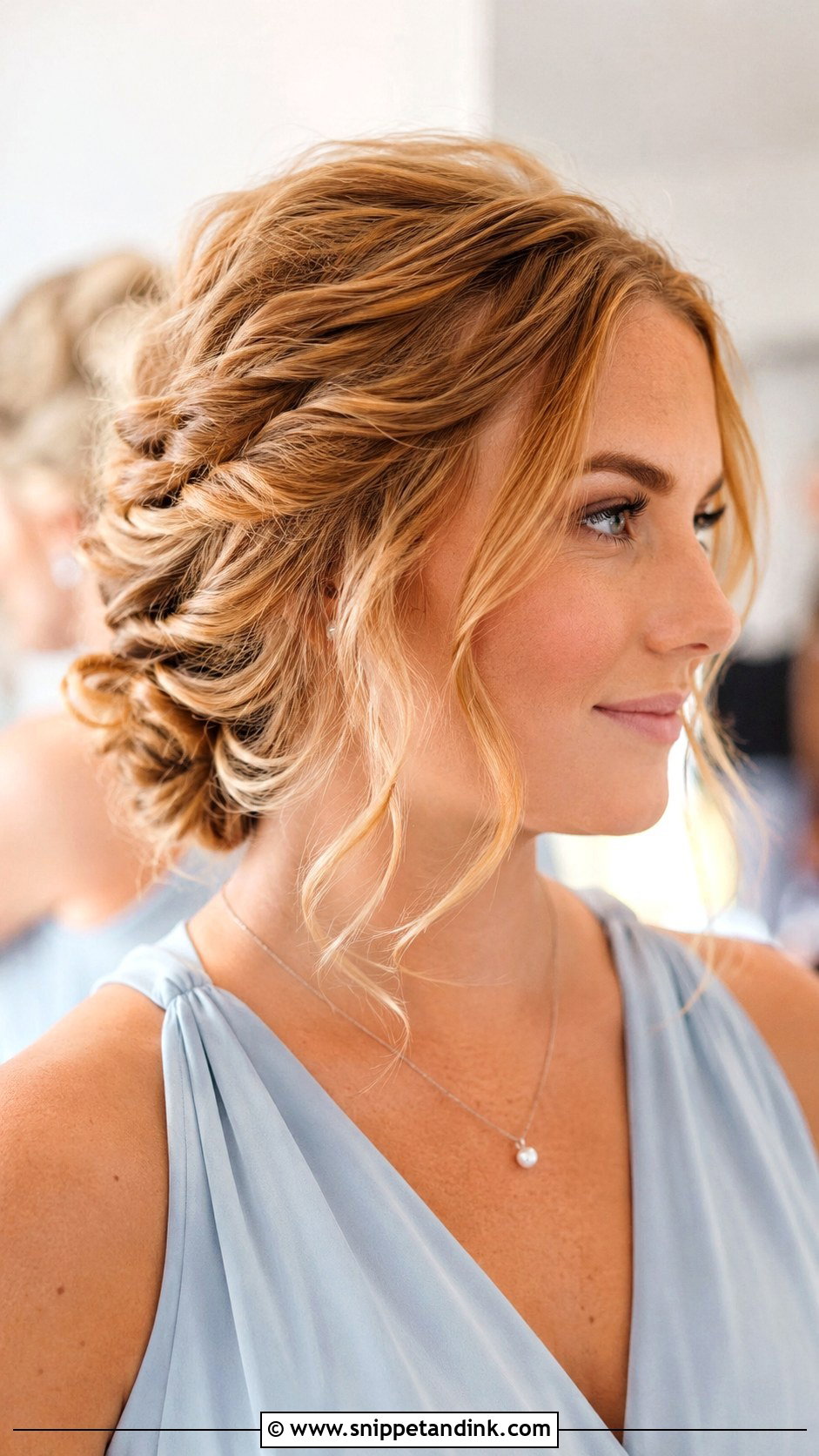 Bridesmaid Twisted Updo - Snippet and Ink - 20 Bridesmaids Hair Styles