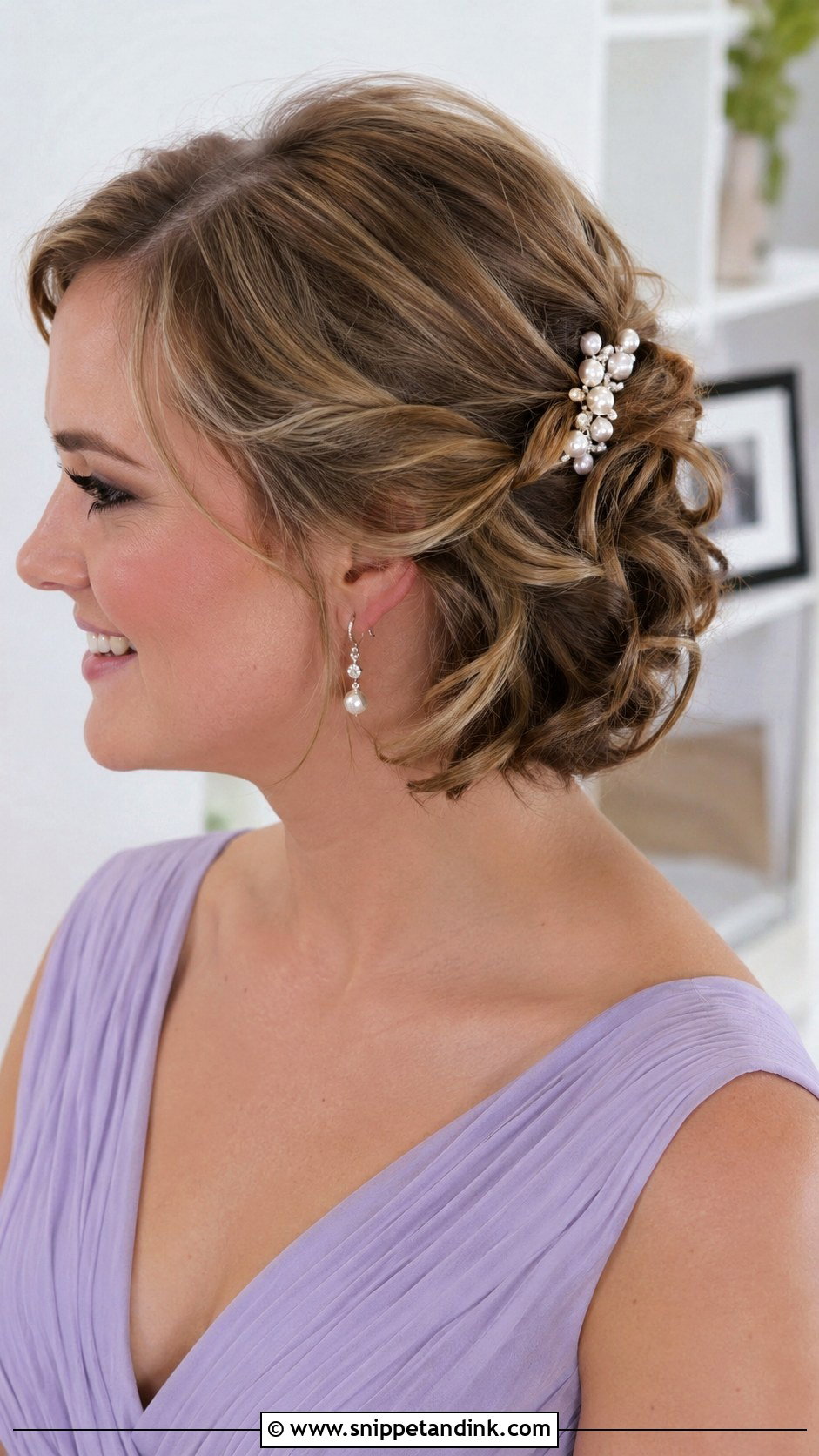 Bridesmaid Updo For Short Hair - Snippet and Ink - 20 Wedding Hairstyles for Bridesmaids Updo