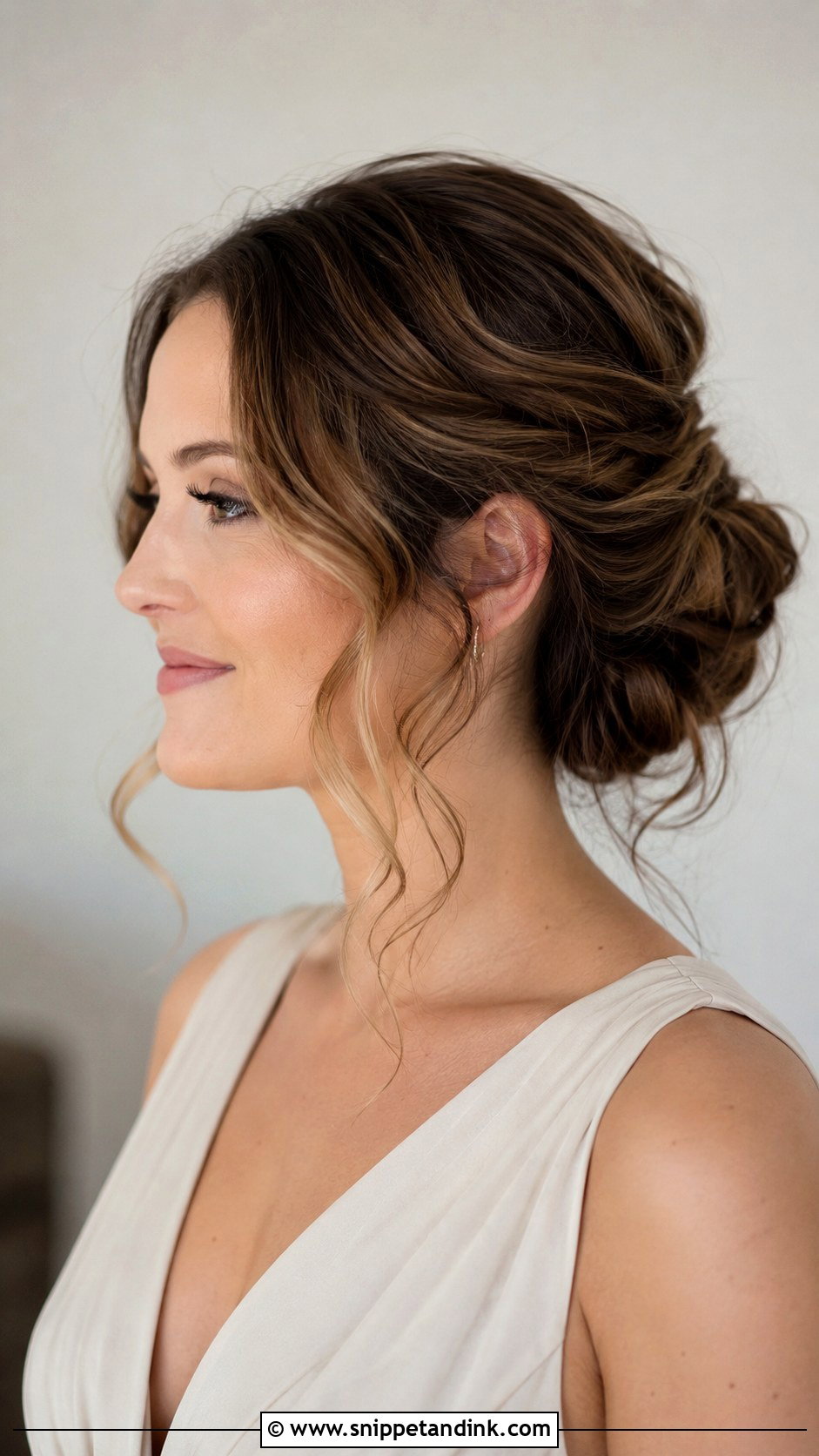 Bridesmaid Updo With Face Framing Pieces - Snippet and Ink - 20 Wedding Bridesmaid Hairstyles Updo