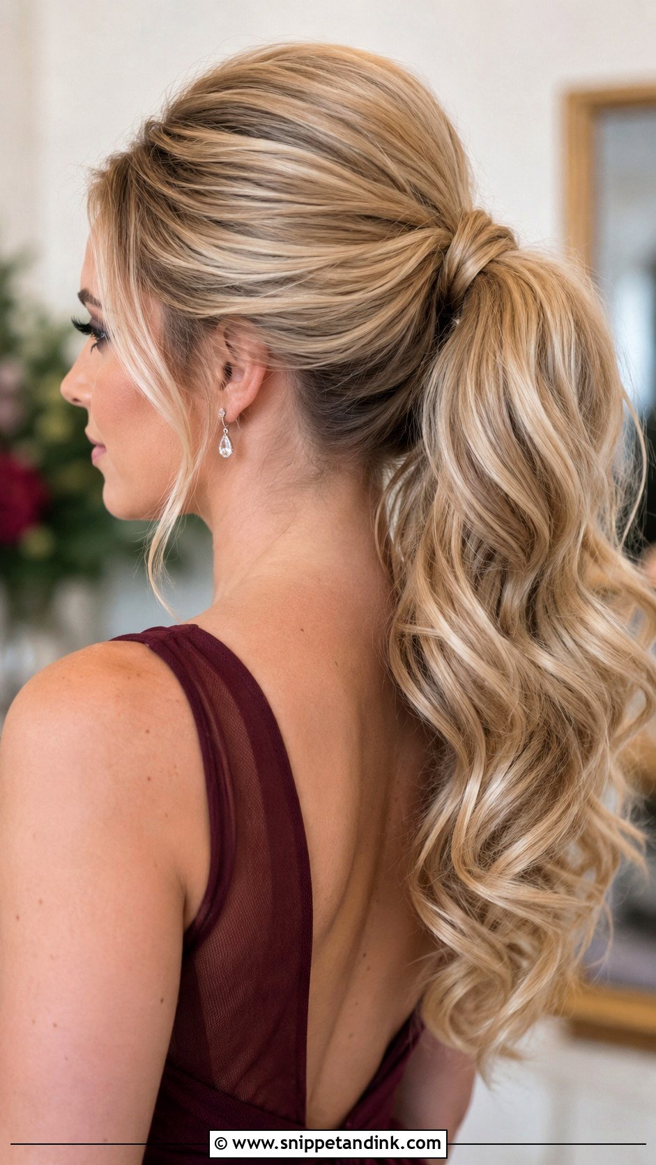 Bridesmaid Voluminous Ponytail - Snippet and Ink - 20 Bridesmaid Hairstyles Pony