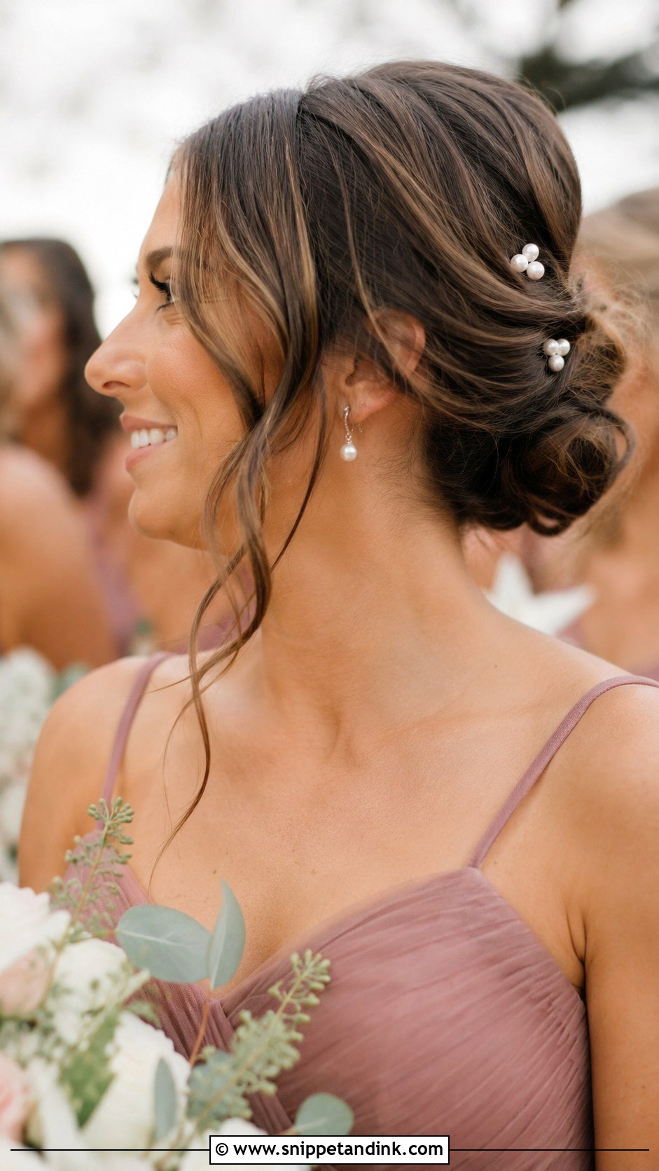 Bridesmaid Wedding Hairstyle - Snippet and Ink - 20 Hairstyles for Occasions Weddings