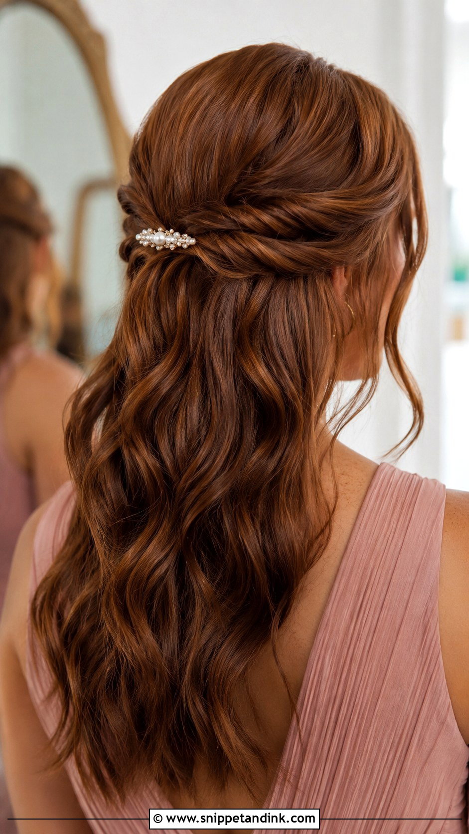 Bridesmaid Wedding Hairstyle - Snippet and Ink - 20 Beautiful Hairstyles for Wedding