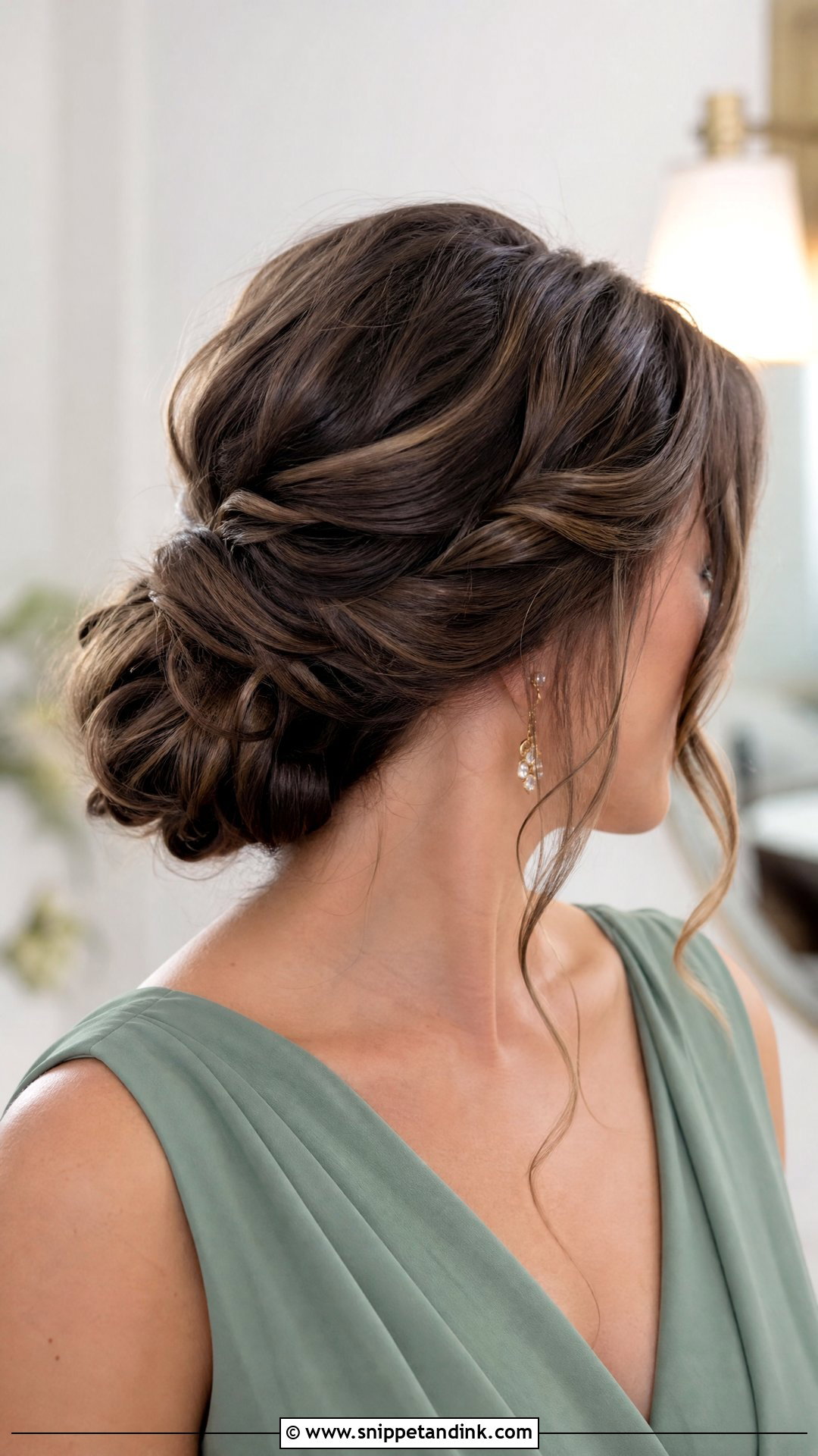 Bridesmaid Wedding Updo For Long Hair - Snippet and Ink - 20 Up Hairstyles for Long Hair Wedding