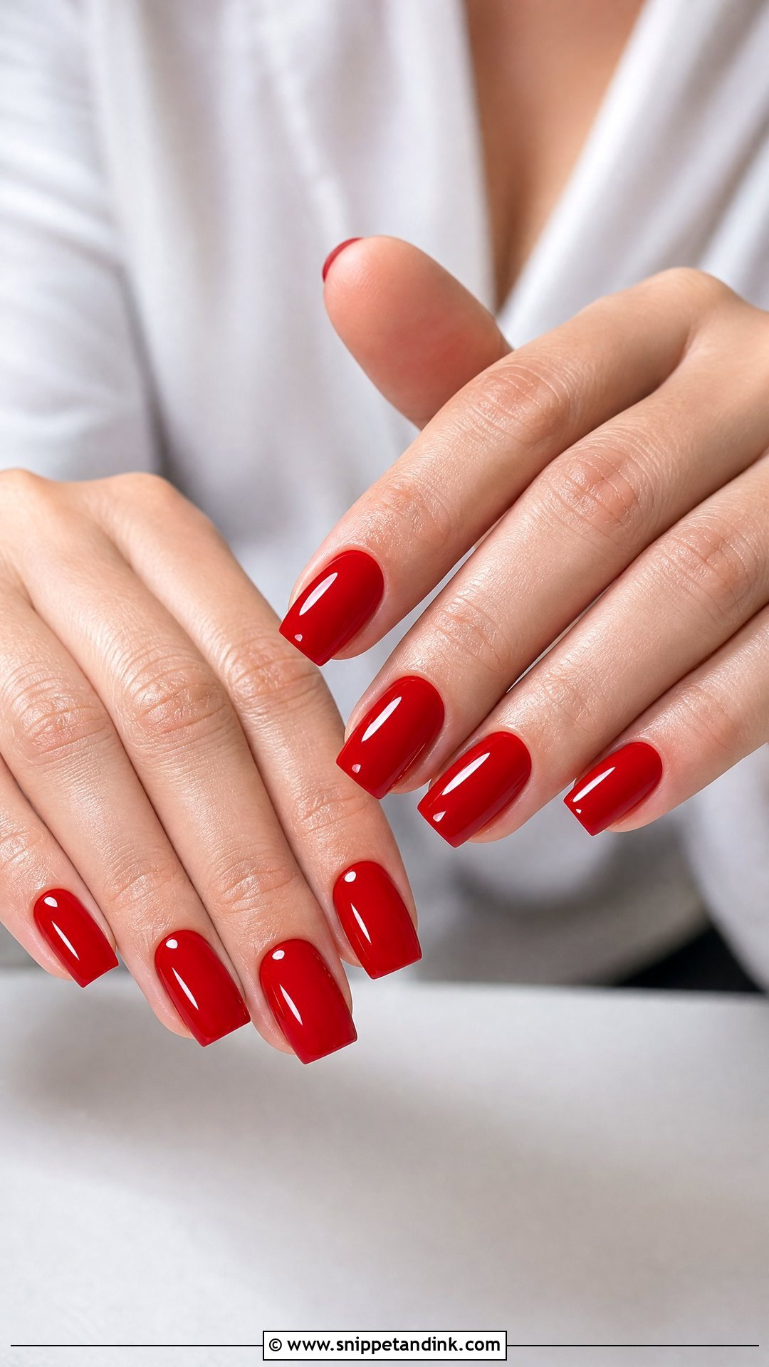 Bright Red Wedding Nails - Snippet and Ink - 25 Red Wedding Nails