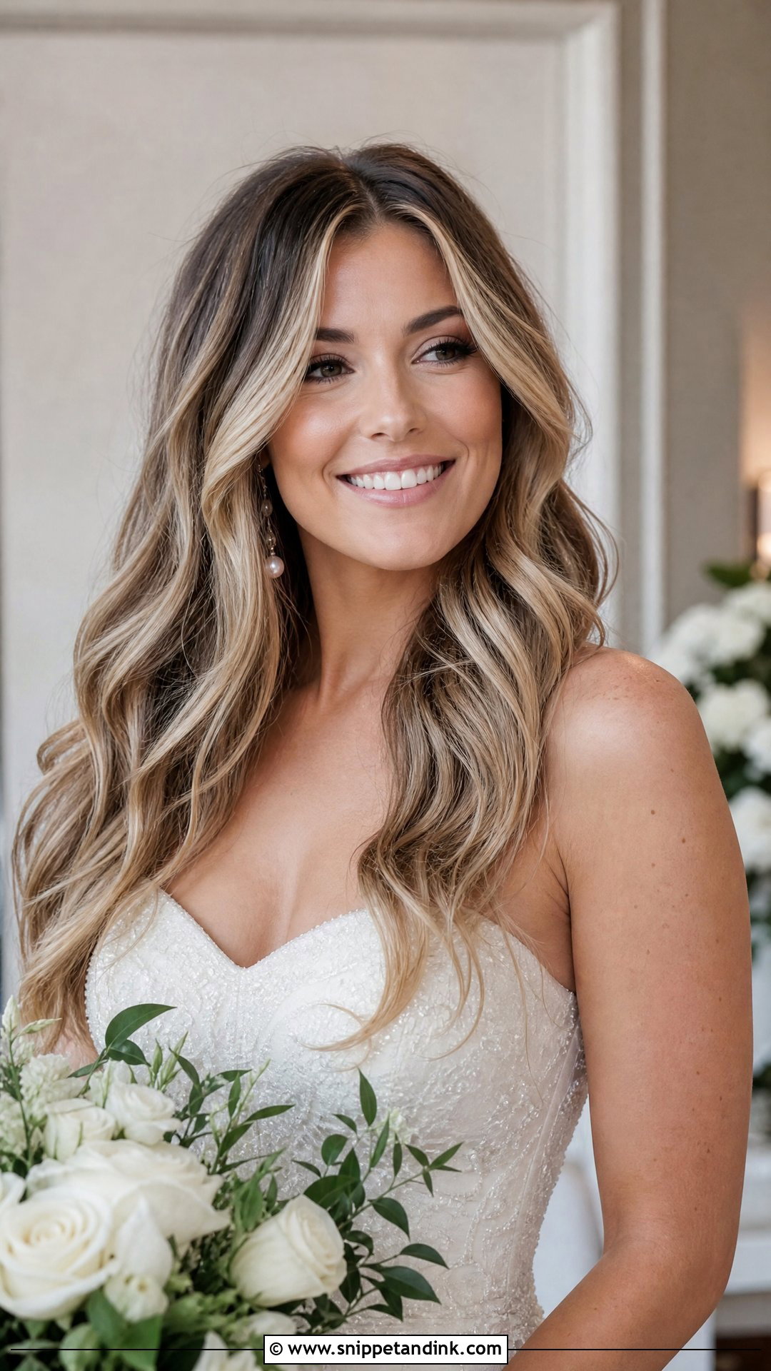 Bronde Balayage Bridal Hair - Snippet and Ink - 15 Bridal Hair Color Balayage Ideas