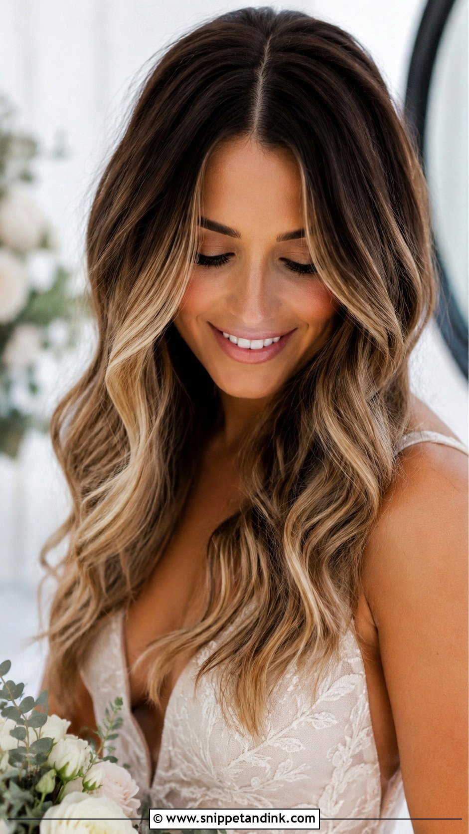 Bronde Balayage for Brides - Snippet and Ink - 20 Bride Hair Color Ideas