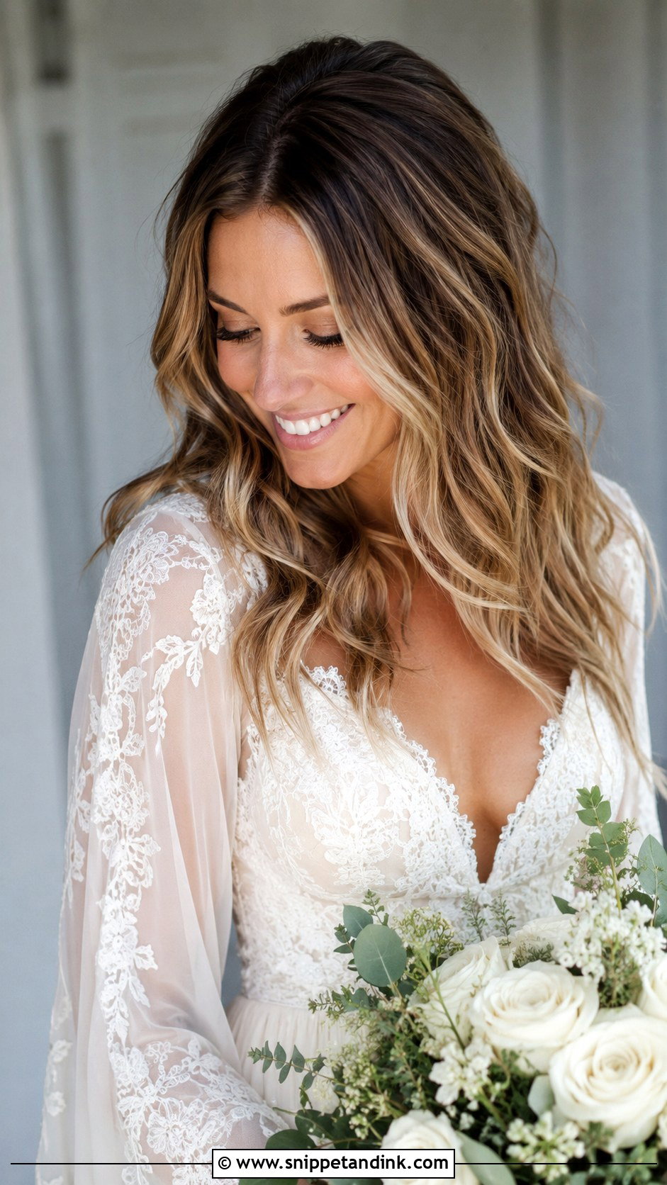Bronde Hair Color for Brides - Snippet and Ink - 25 Wedding Hair Color Ideas