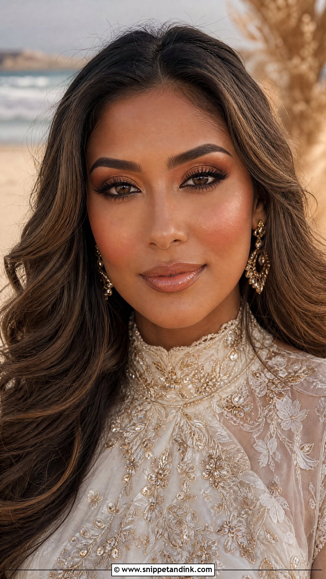 Bronze Bridal Eye Makeup - Snippet and Ink - 20 Bride Eye Makeup Wedding Day Ideas