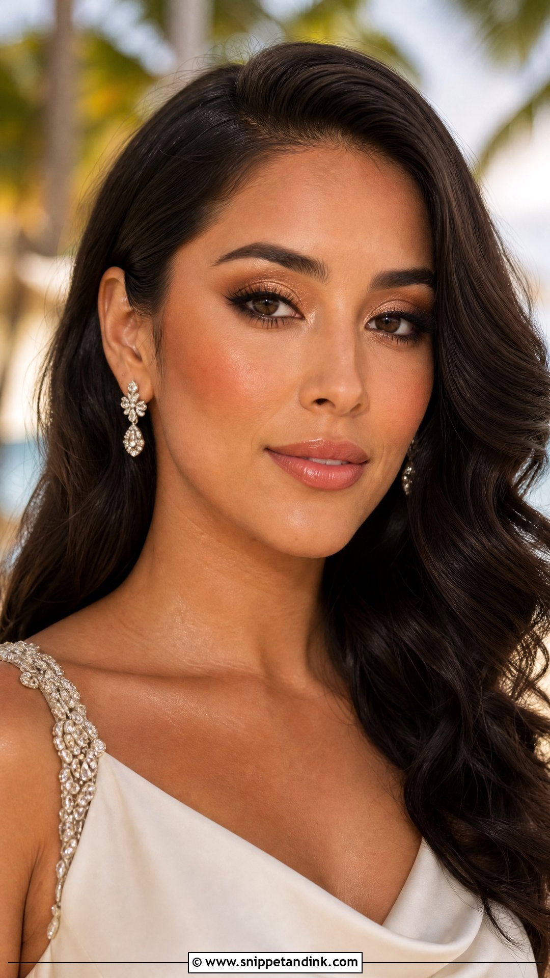Bronze Bridal Eye Makeup - Snippet and Ink - 20 Bridal Makeup Eyes
