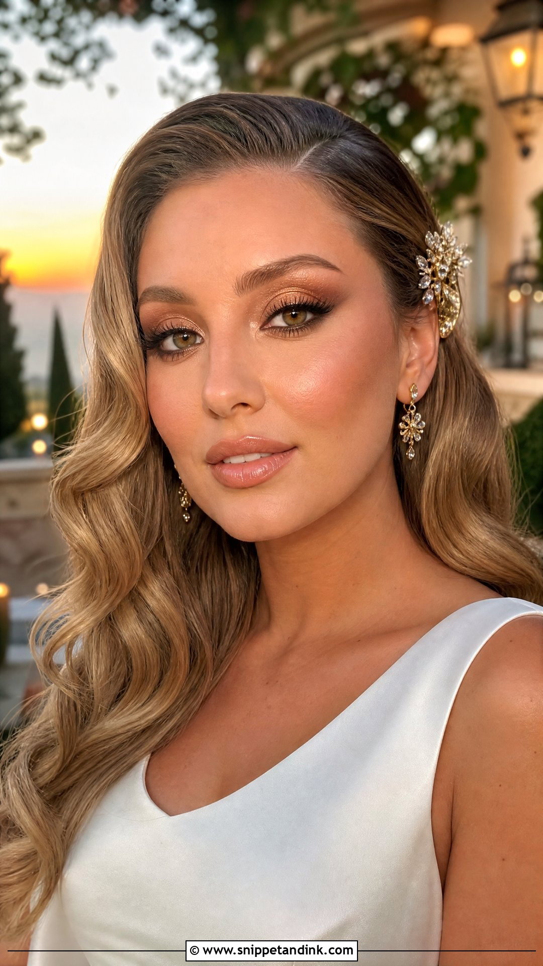 Bronze Bridal Eyeshadow - Snippet and Ink - 25 Bridal Eyeshadow Ideas