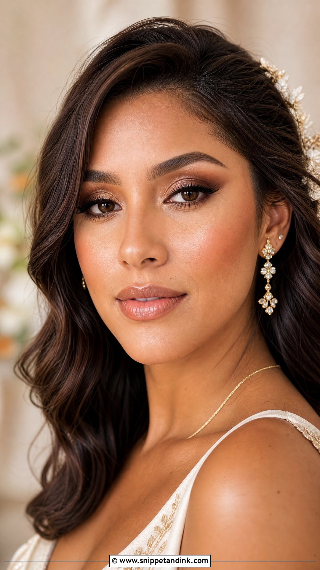 Bronze Bridal Eyeshadow - Snippet and Ink - 20 Bridal Eyeshadow Makeup Ideas
