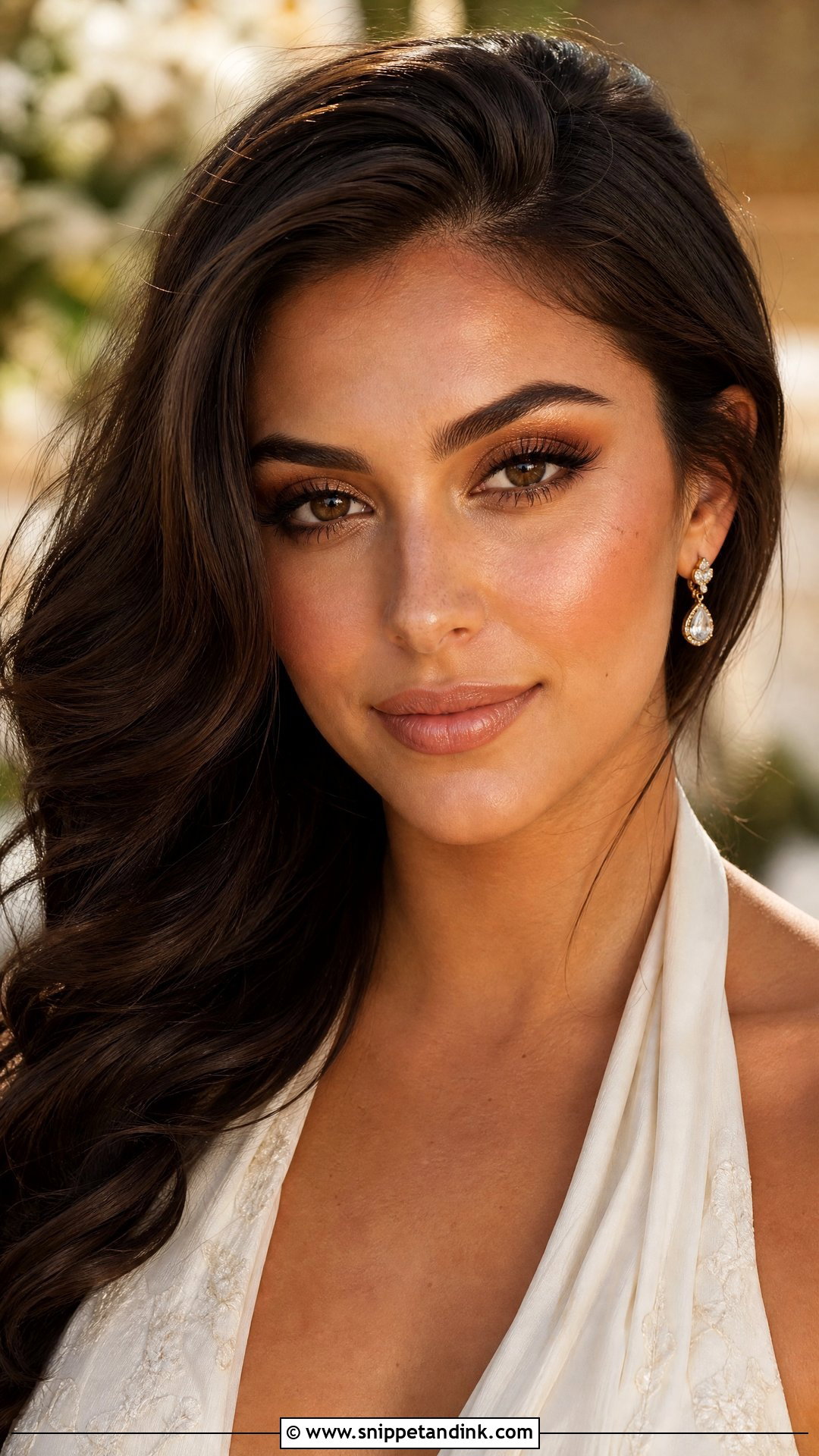 Bronze Bridal HD Makeup - Snippet and Ink - 20 Bridal HD Makeup Ideas