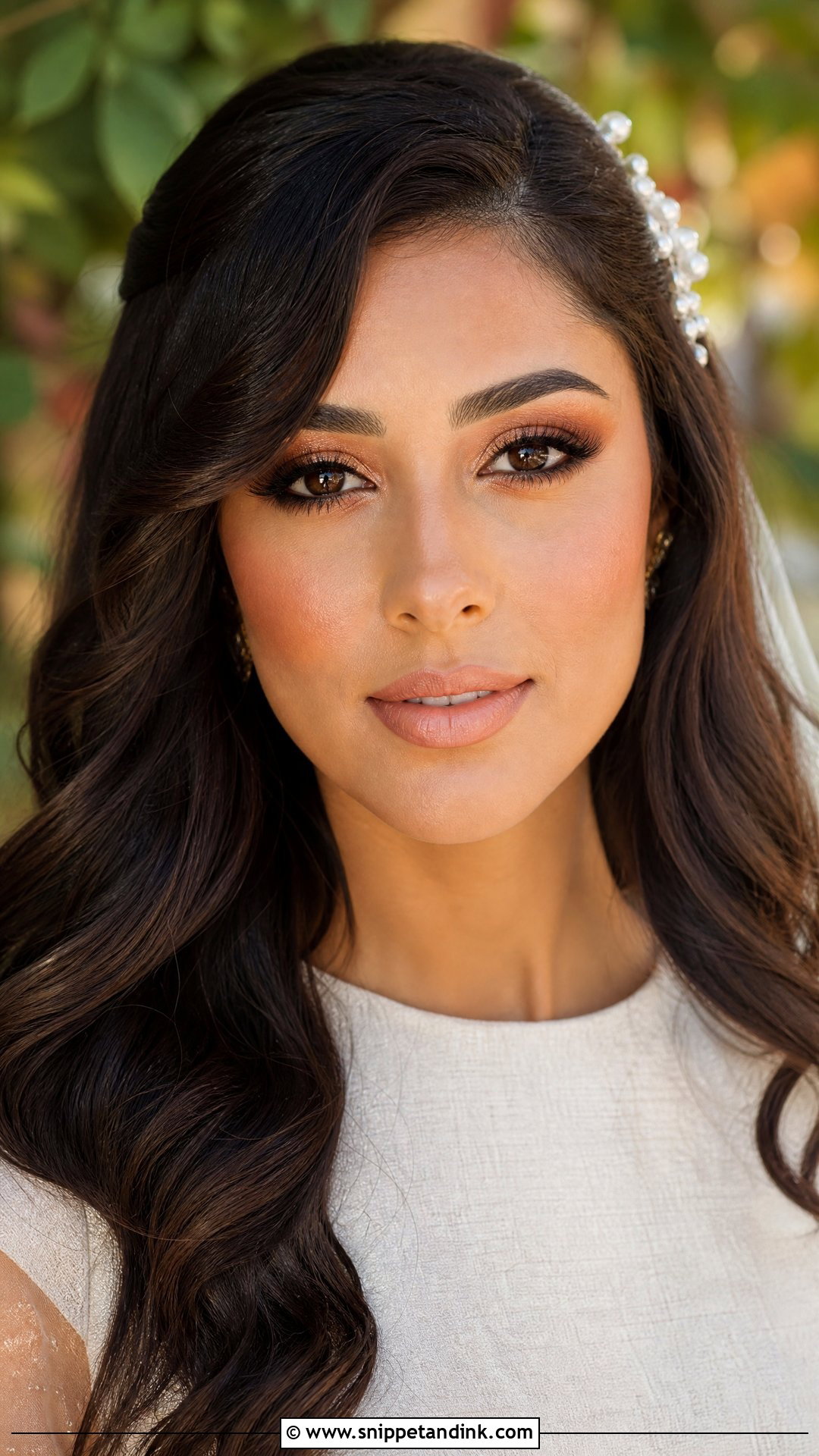 Bronze Bridal Makeup - Snippet and Ink - 20 Self Bridal Makeup Ideas