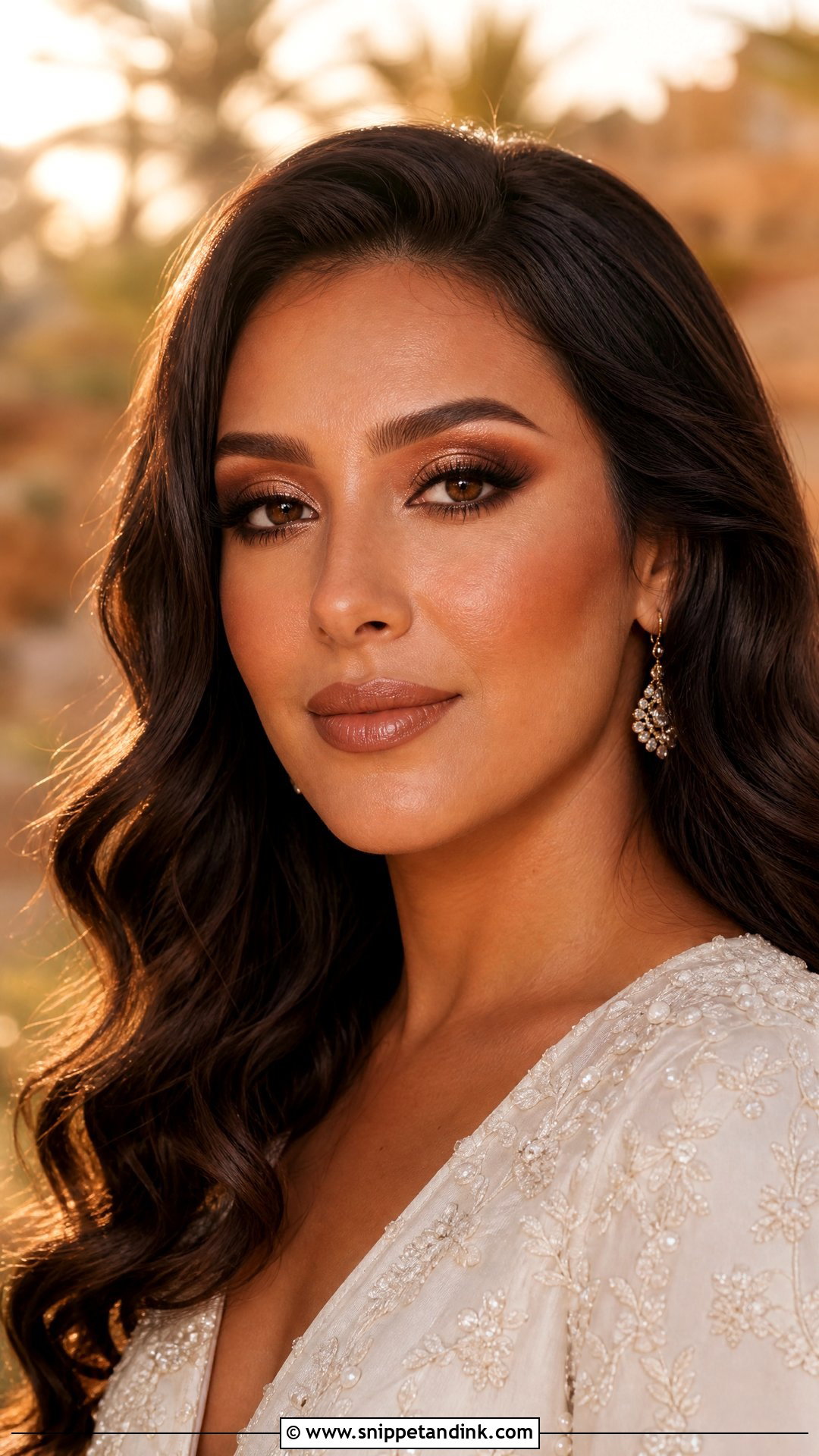 Bronze Bridal Makeup - Snippet and Ink - 20 Timeless Bridal Makeup Ideas