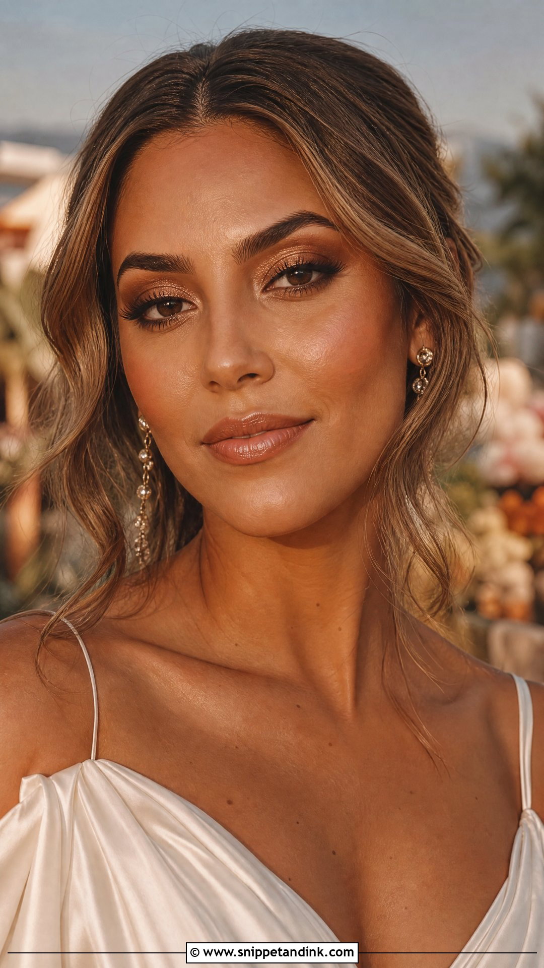 Bronze Bridal Makeup - Snippet and Ink - 20 Traditional Bridal Makeup Ideas