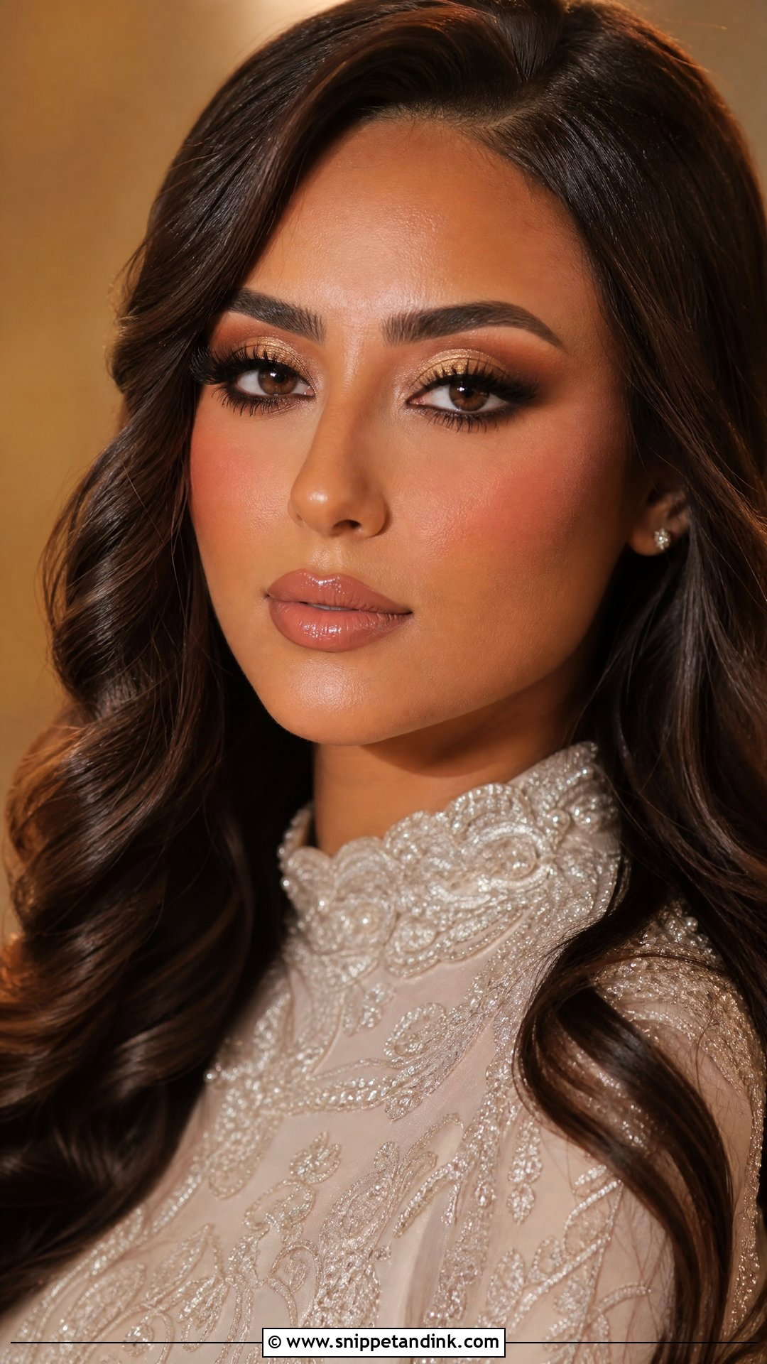 Bronze Bridal Makeup - Snippet and Ink - 20 Wedding Makeup Inspo Brides