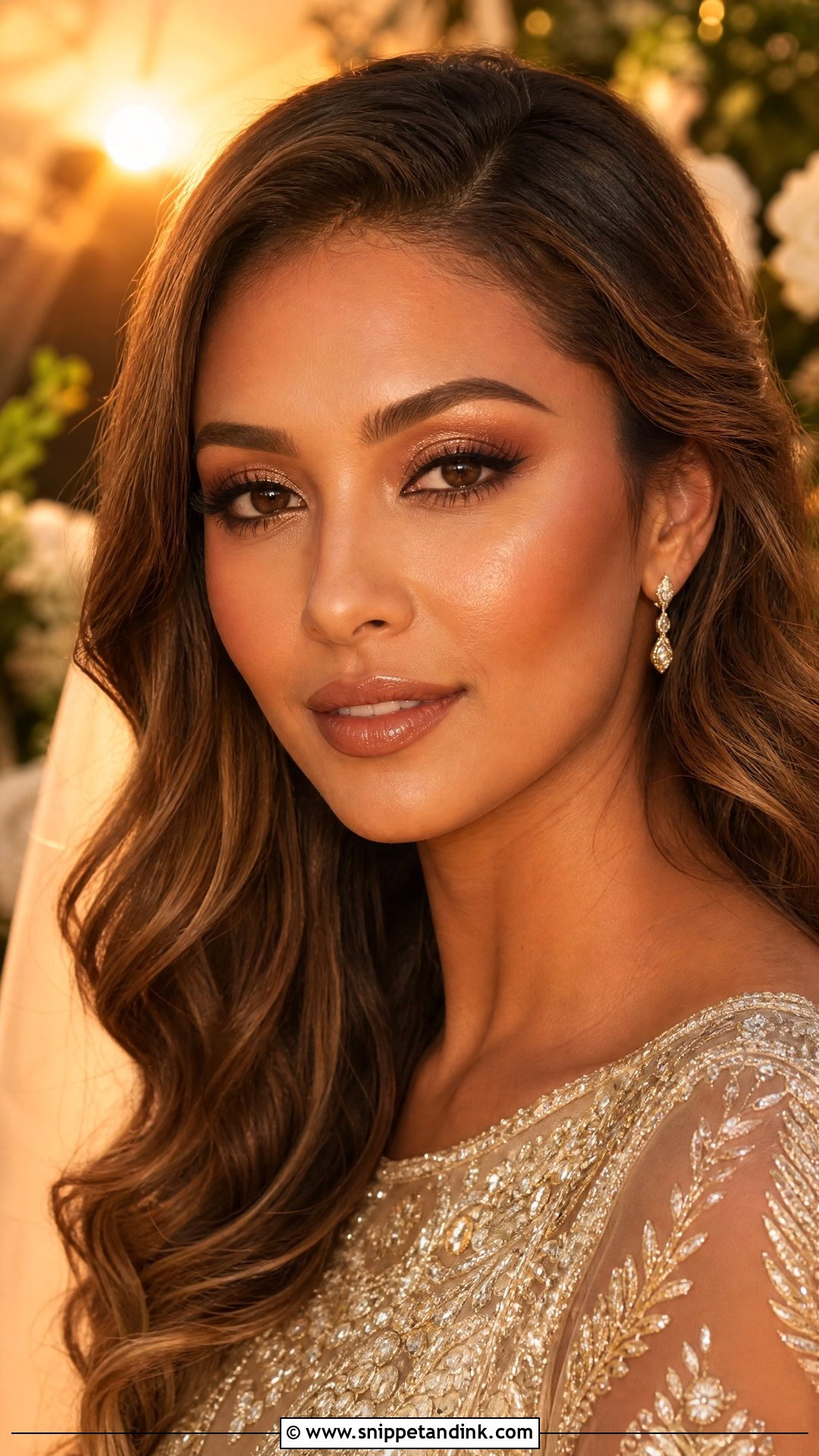 Bronze Bridal Makeup - Snippet and Ink - 20 Elegant Bridal Makeup Ideas
