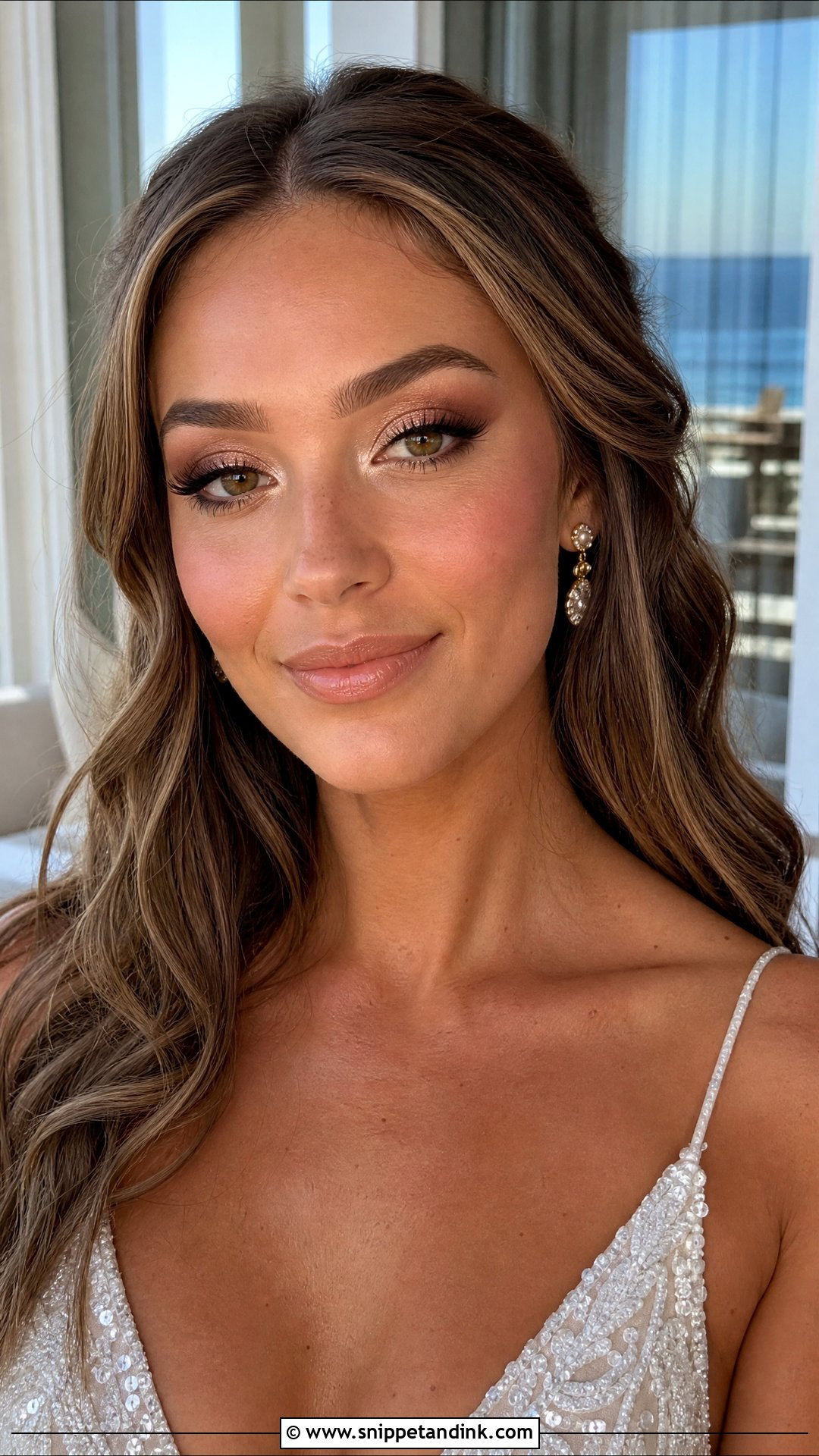 Bronze Bridal Makeup - Snippet and Ink - 20 Romantic Bridal Wedding Makeup Ideas