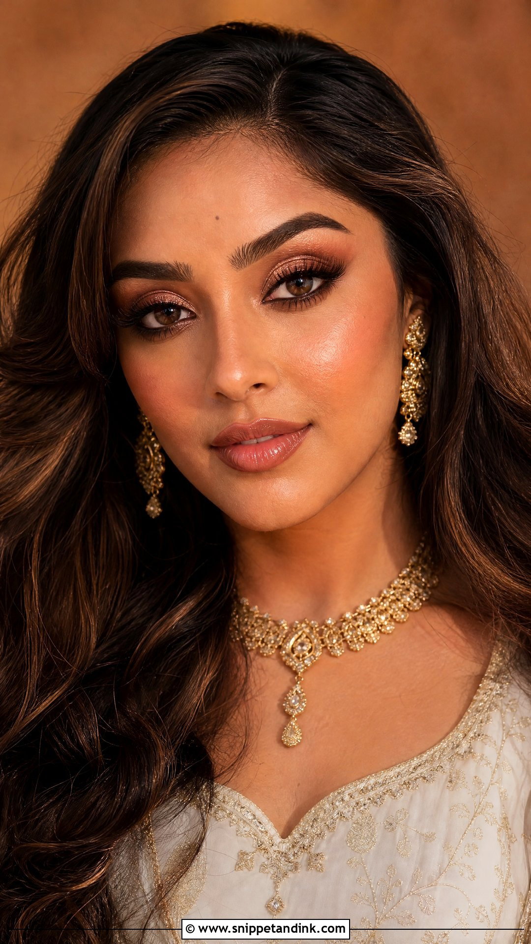 Bronze Bridal Makeup For Brown Skin - Snippet and Ink - 25 Bridal Makeup for Brown Skin Ideas